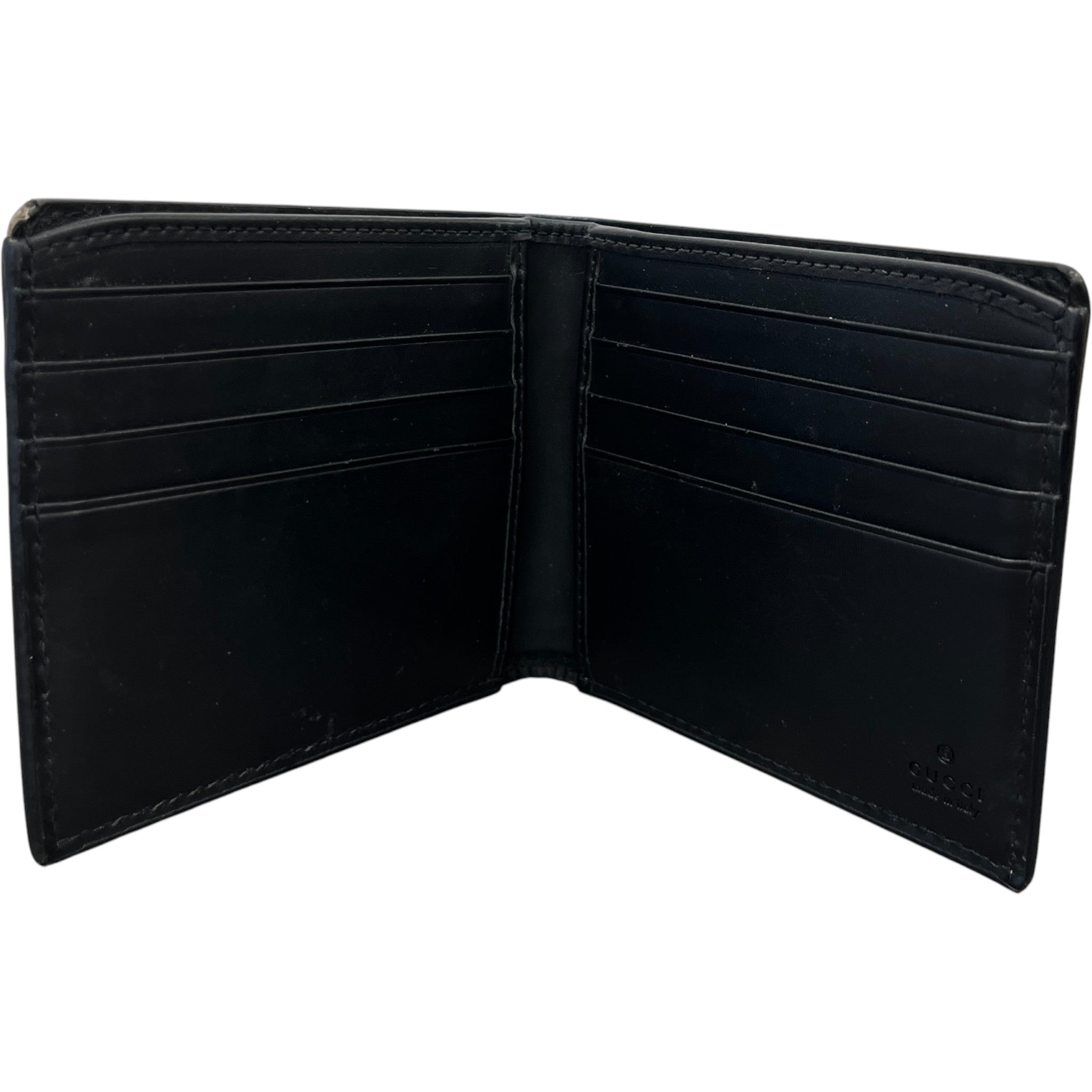 Men's Gg Supreme Tiger Print Wallet Brown