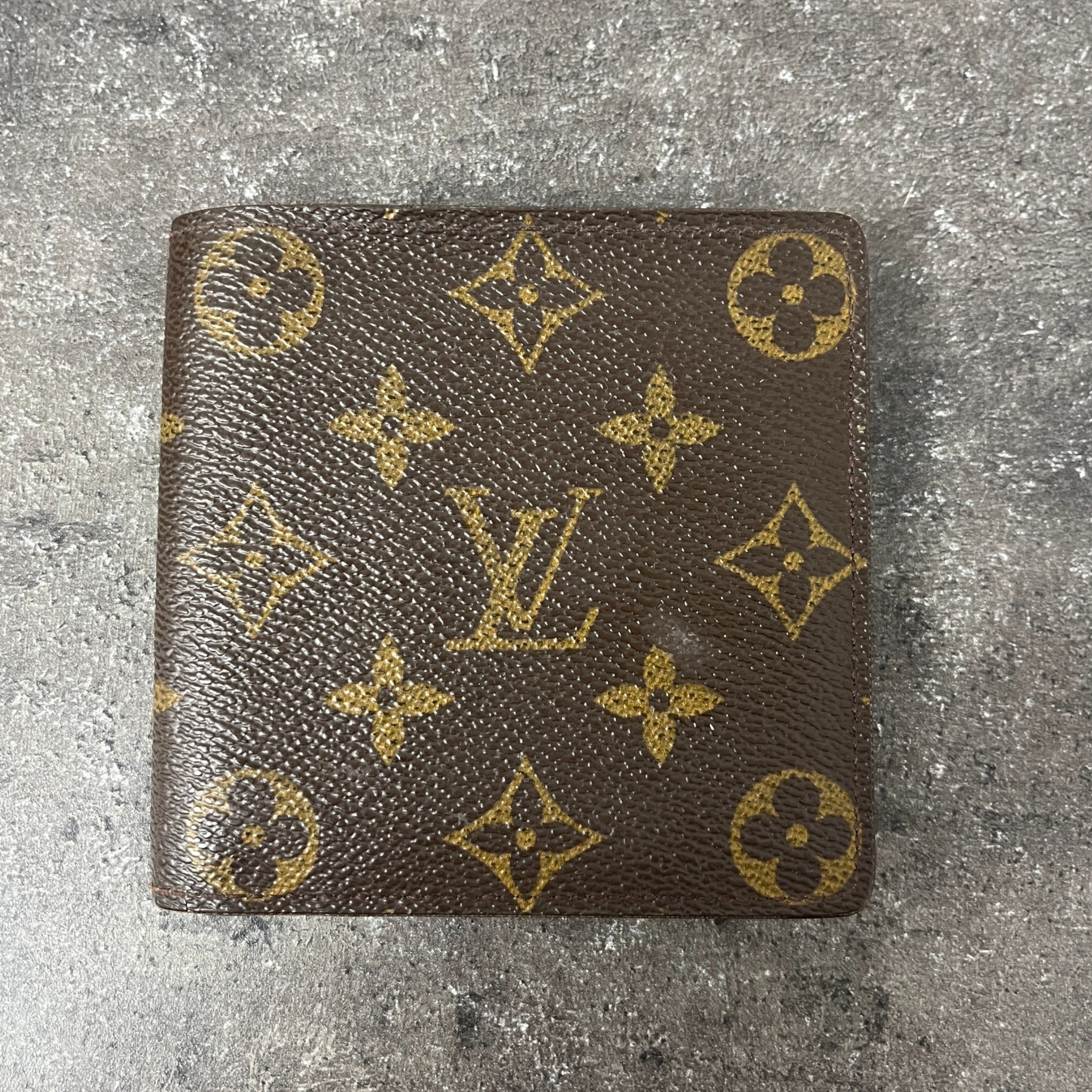 Women's Monogram Bifold Wallet Brown