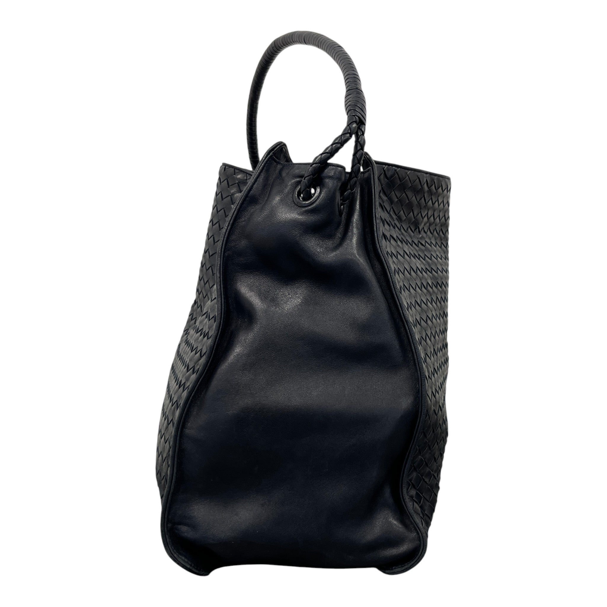 Women's Intrecciato Handbag Black