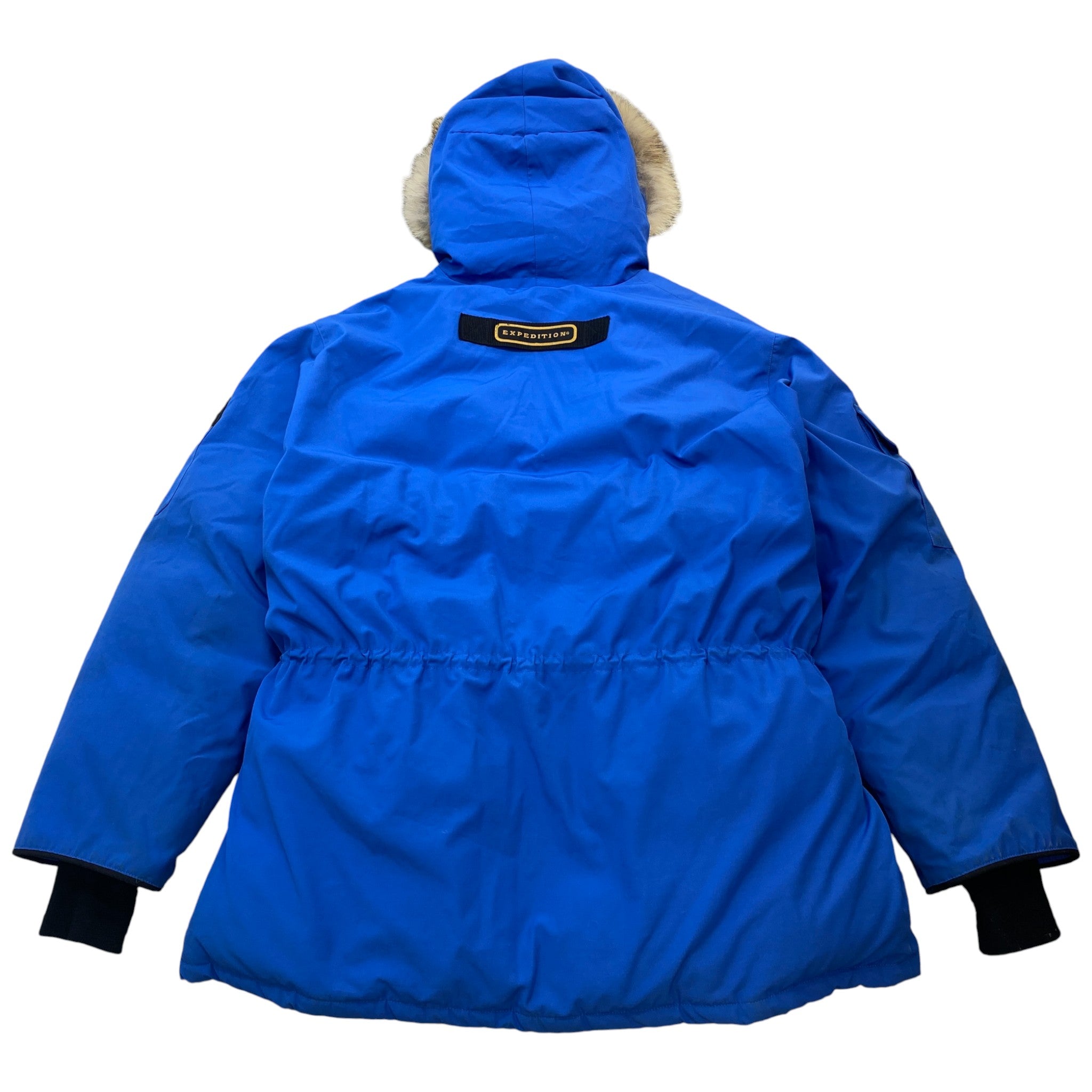 Men's Expedition Parka Down Jacket Blue Size XL