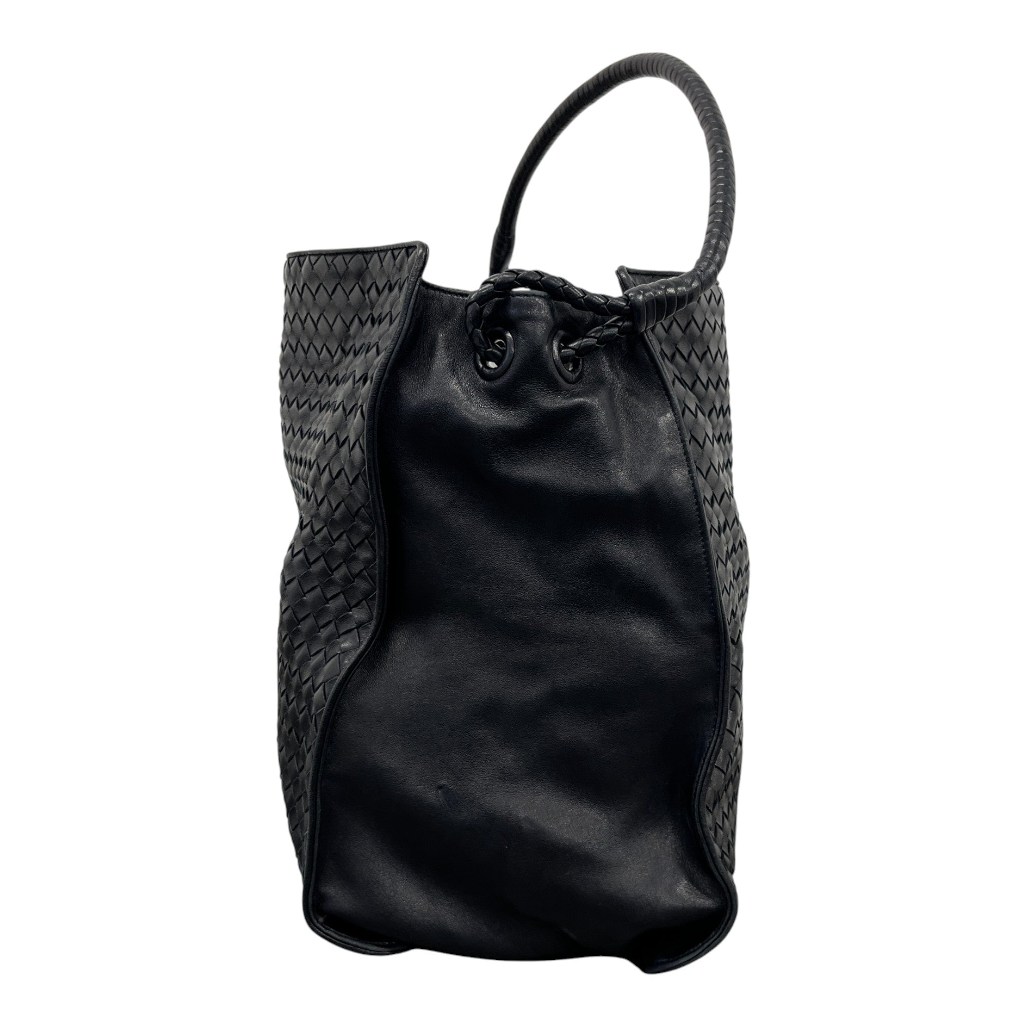 Women's Intrecciato Handbag Black