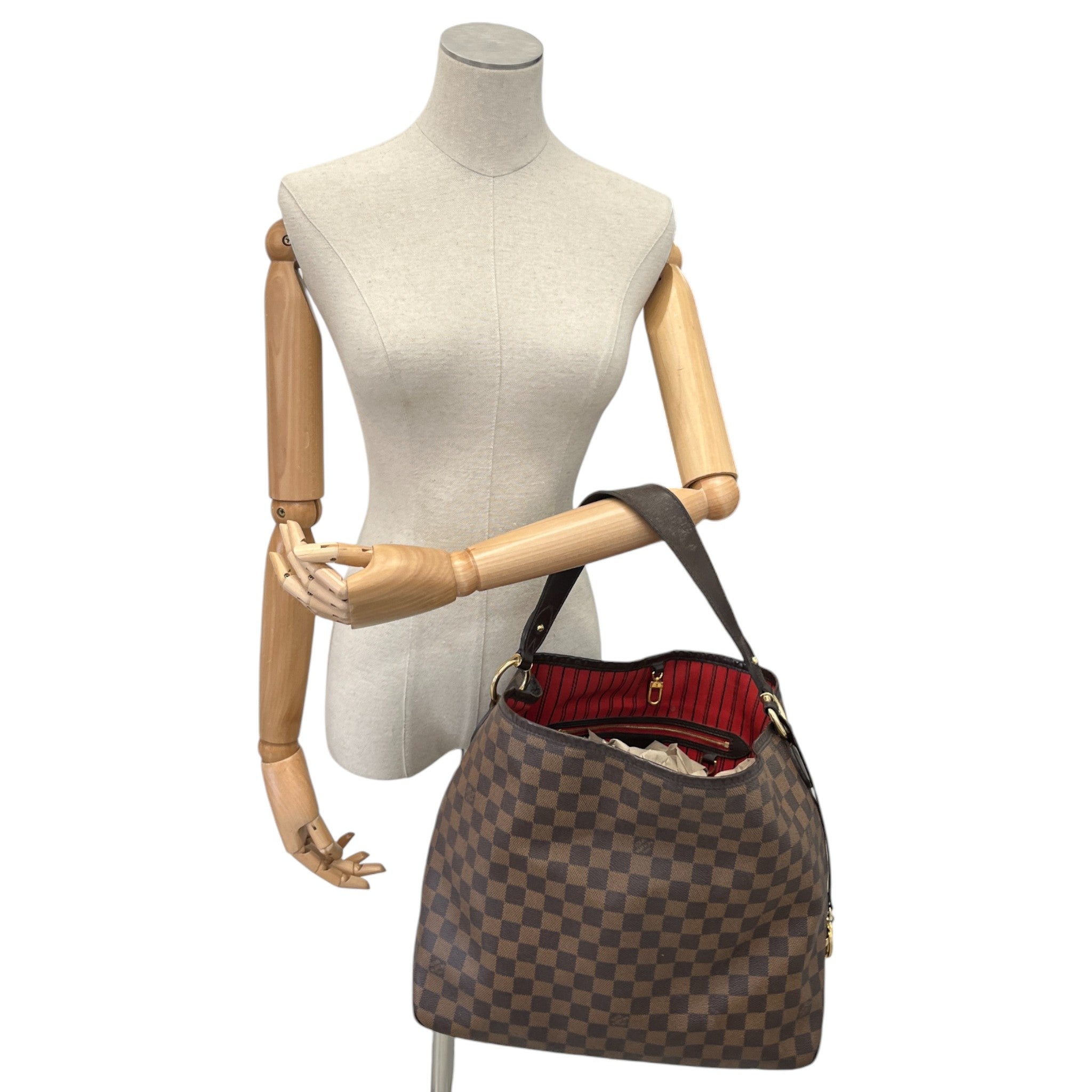 Women's Damier Ebene Delightful Mm Handbag Brown