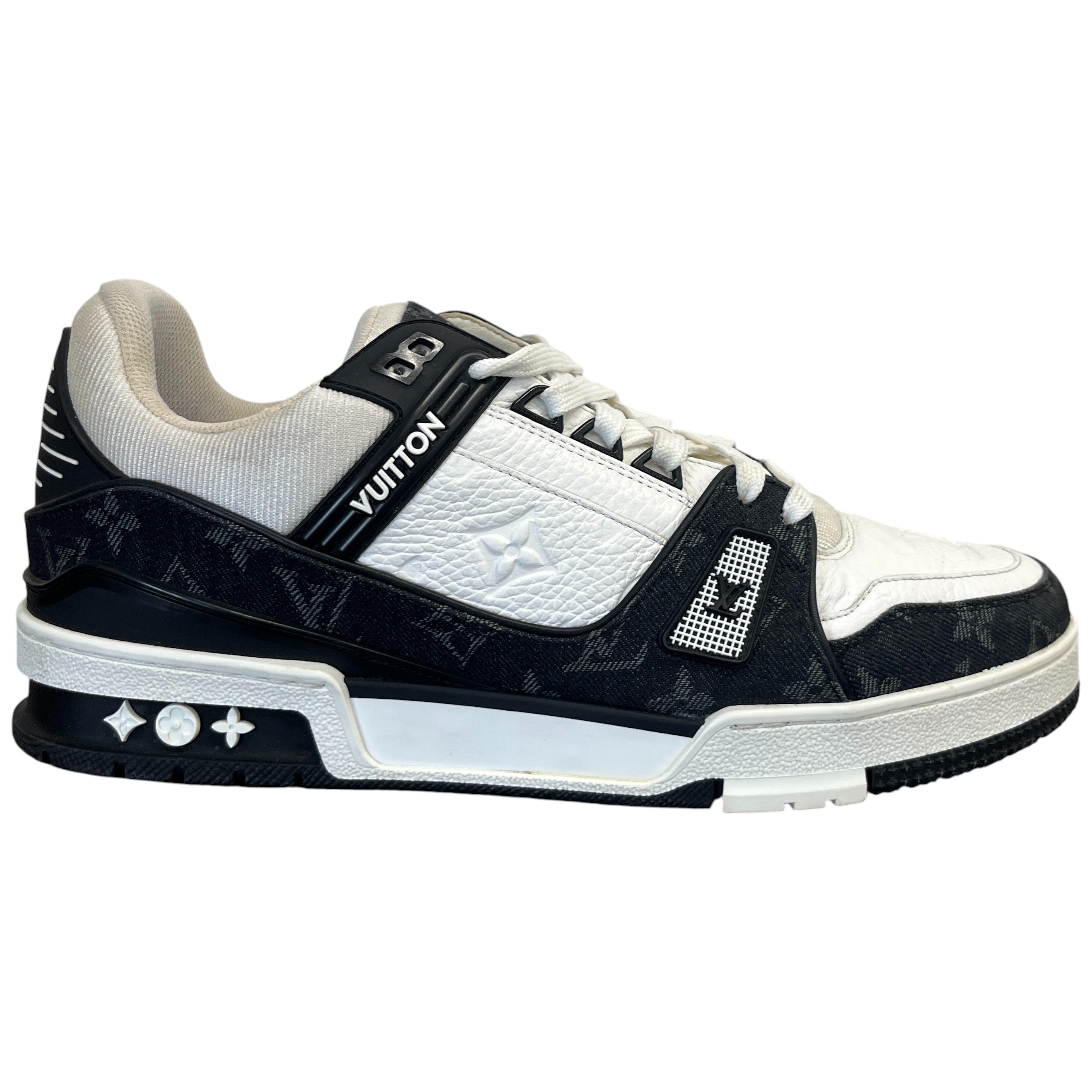 Men's Lv Low Trainers Black Size EU 42.5 / UK 8.5