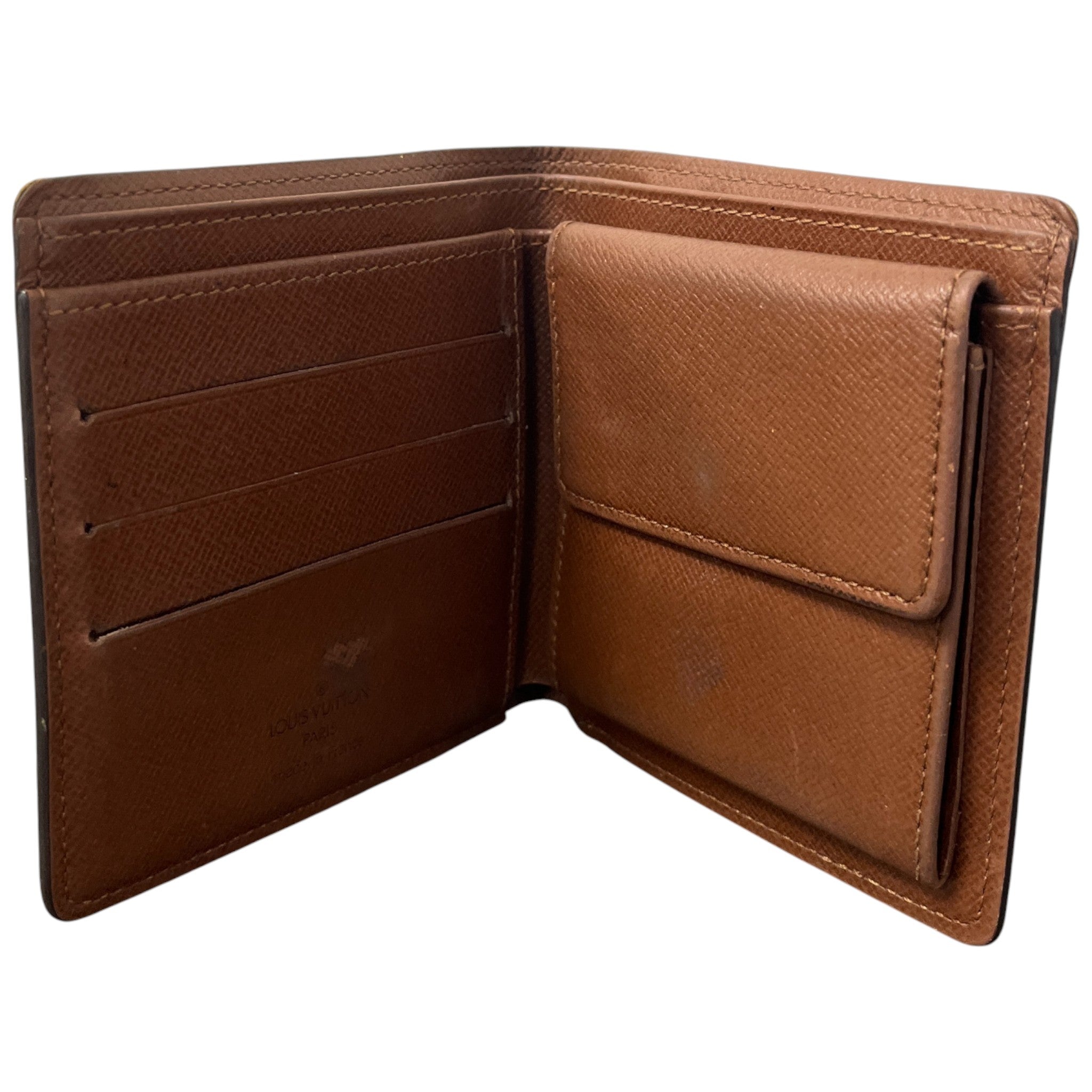 Women's Monogram Bifold Wallet Brown
