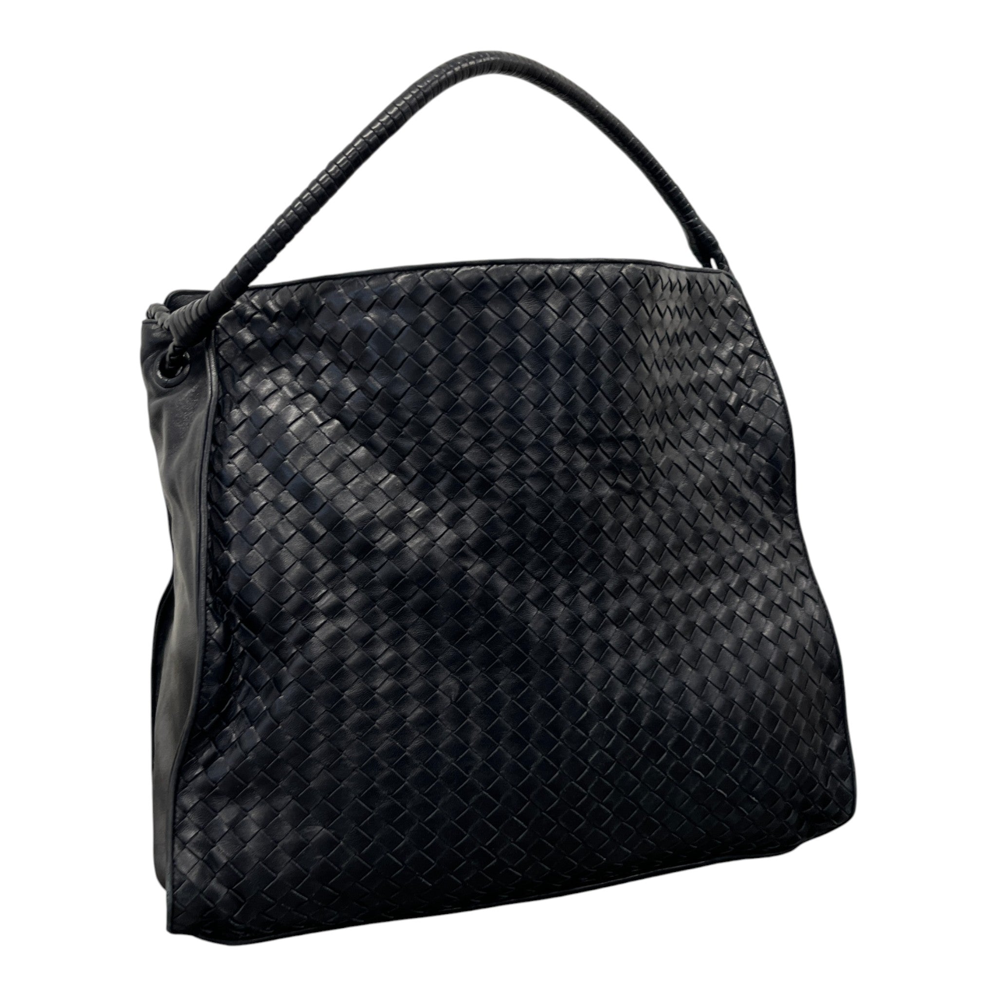 Women's Intrecciato Handbag Black