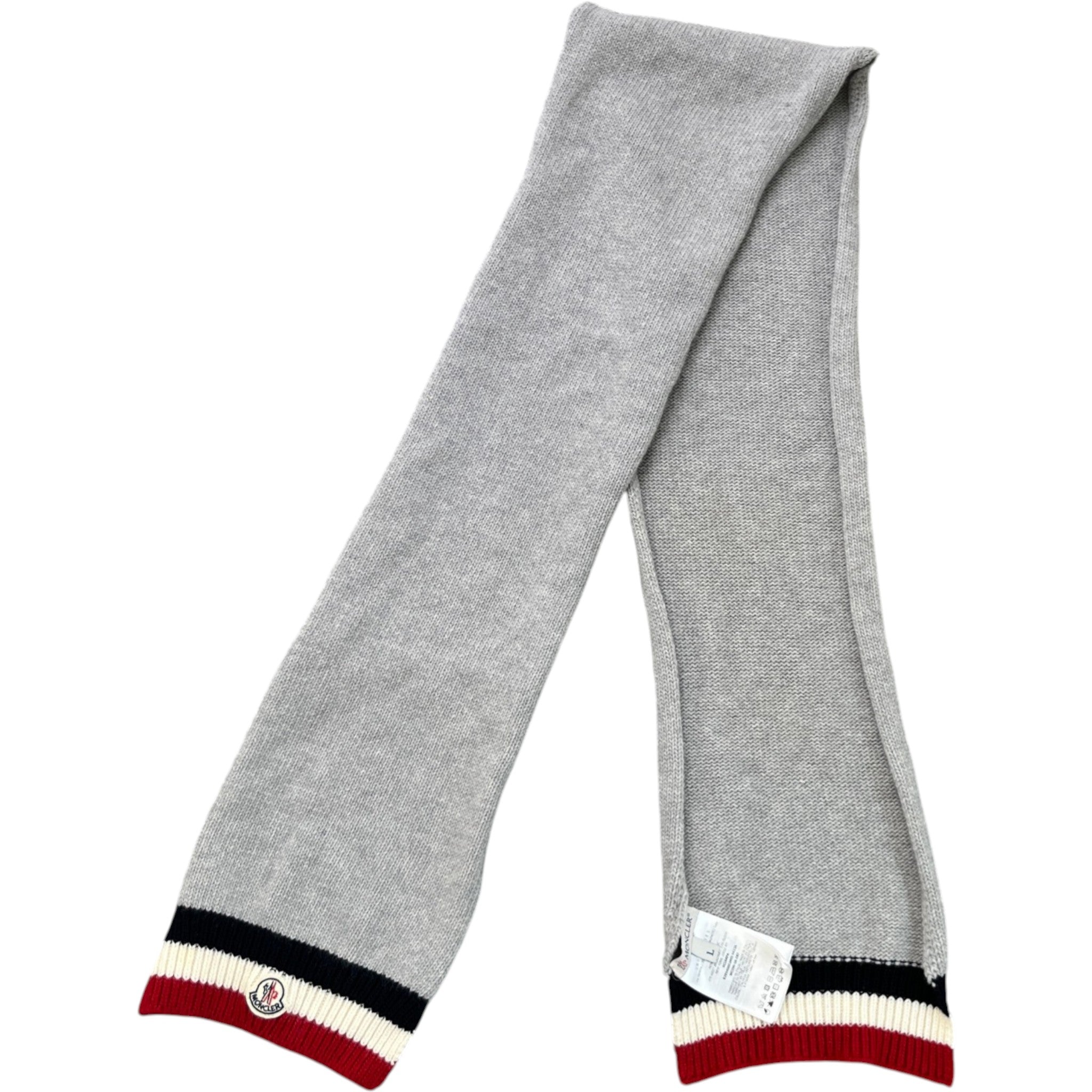 Men's Sciarpa Scarf Grey Size L