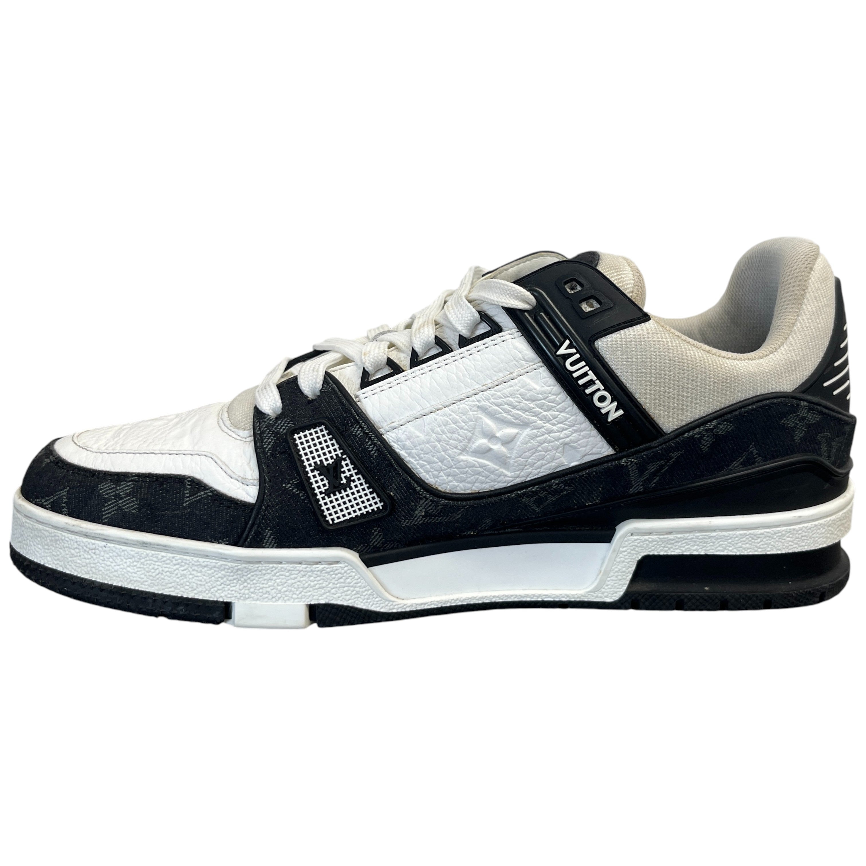 Men's Lv Low Trainers Black Size EU 42.5 / UK 8.5