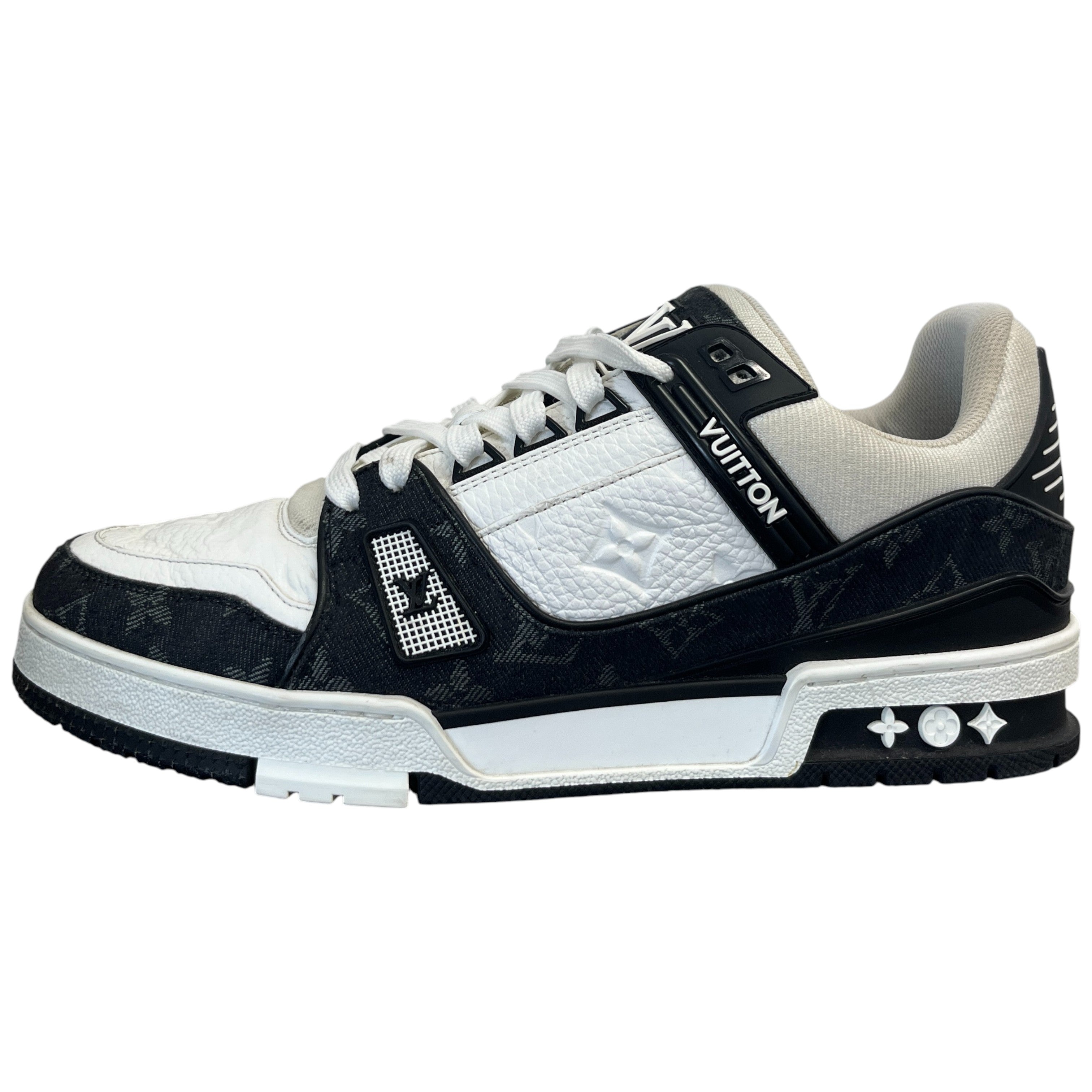 Men's Lv Low Trainers Black Size EU 42.5 / UK 8.5