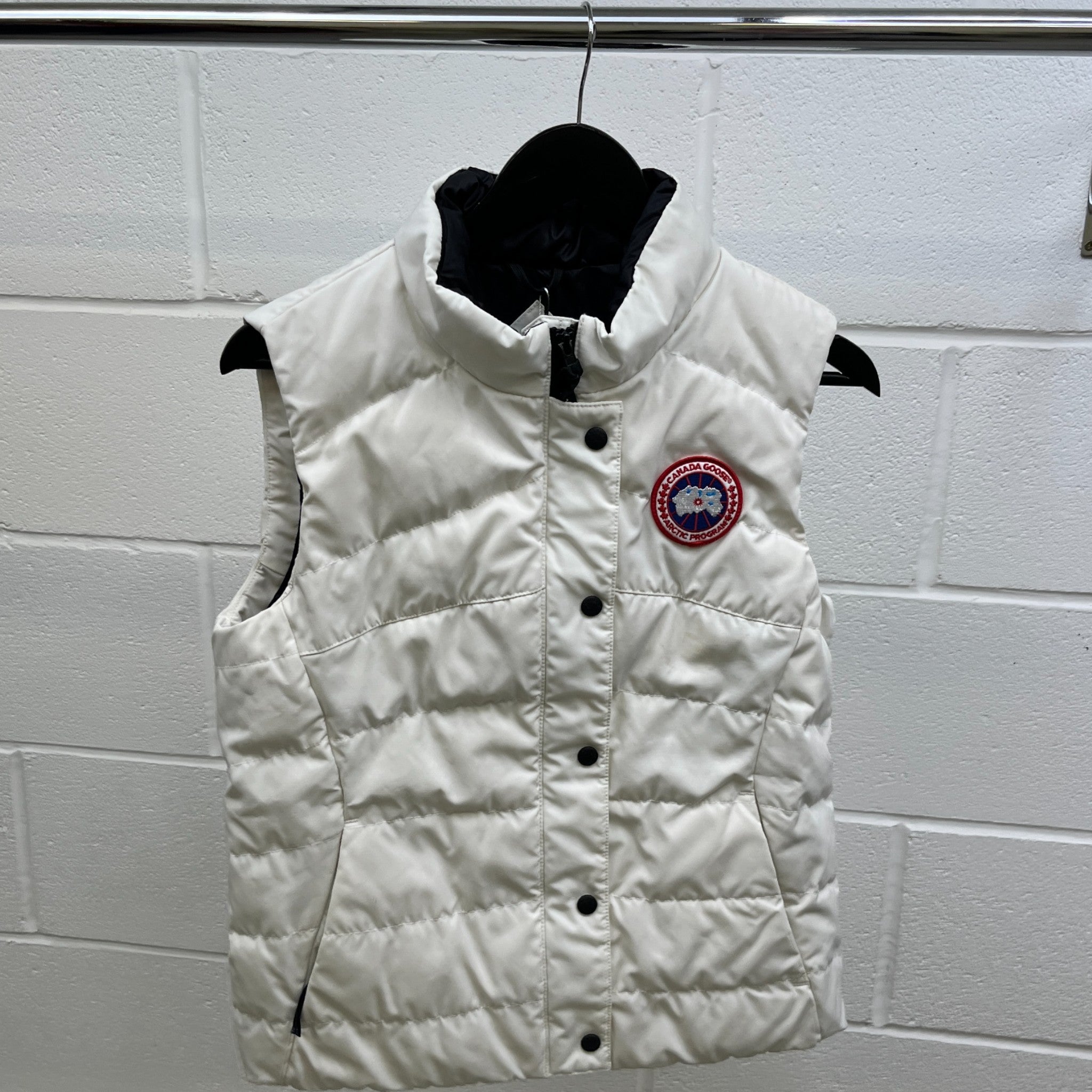 Women's Freestyle Gilet White Size S