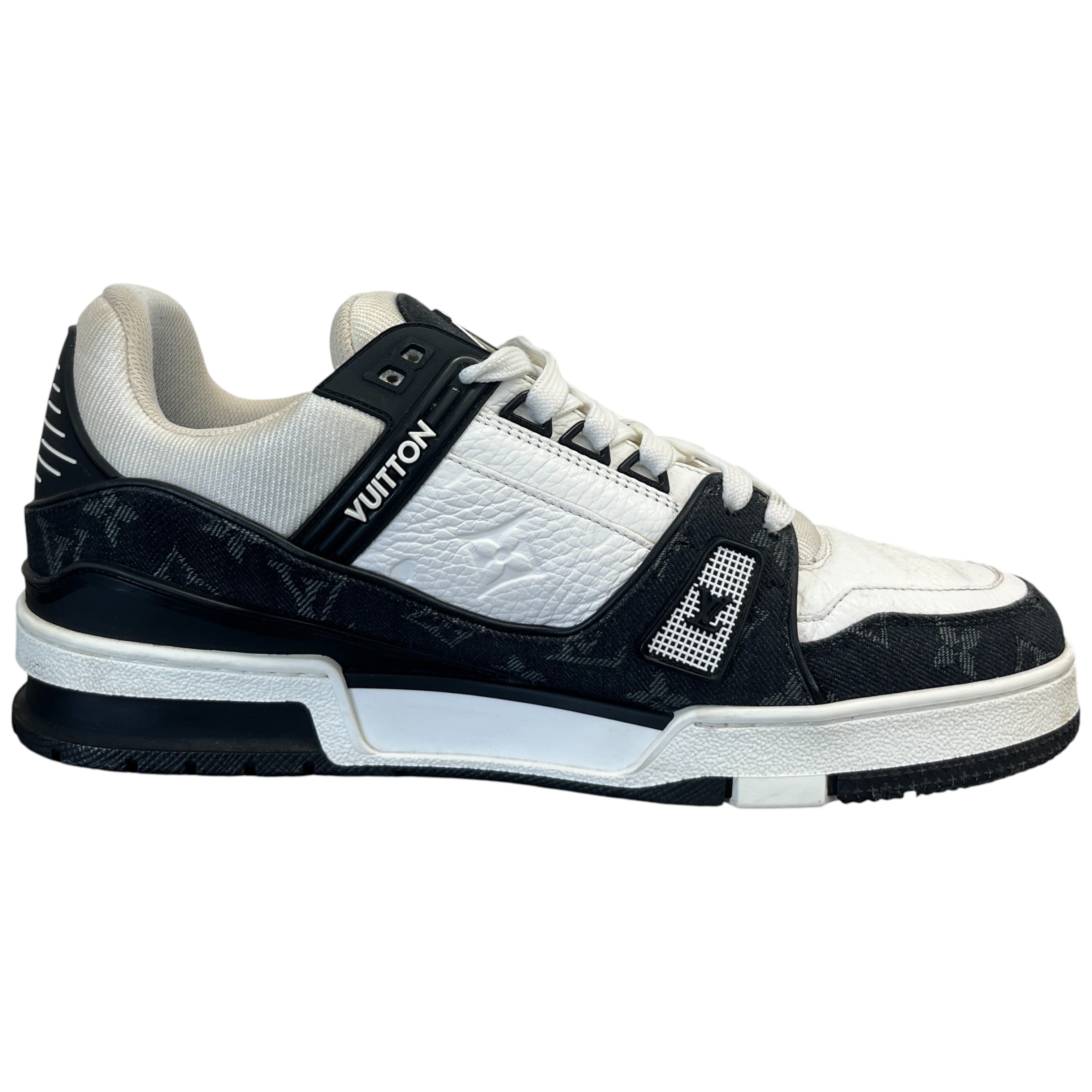 Men's Lv Low Trainers Black Size EU 42.5 / UK 8.5