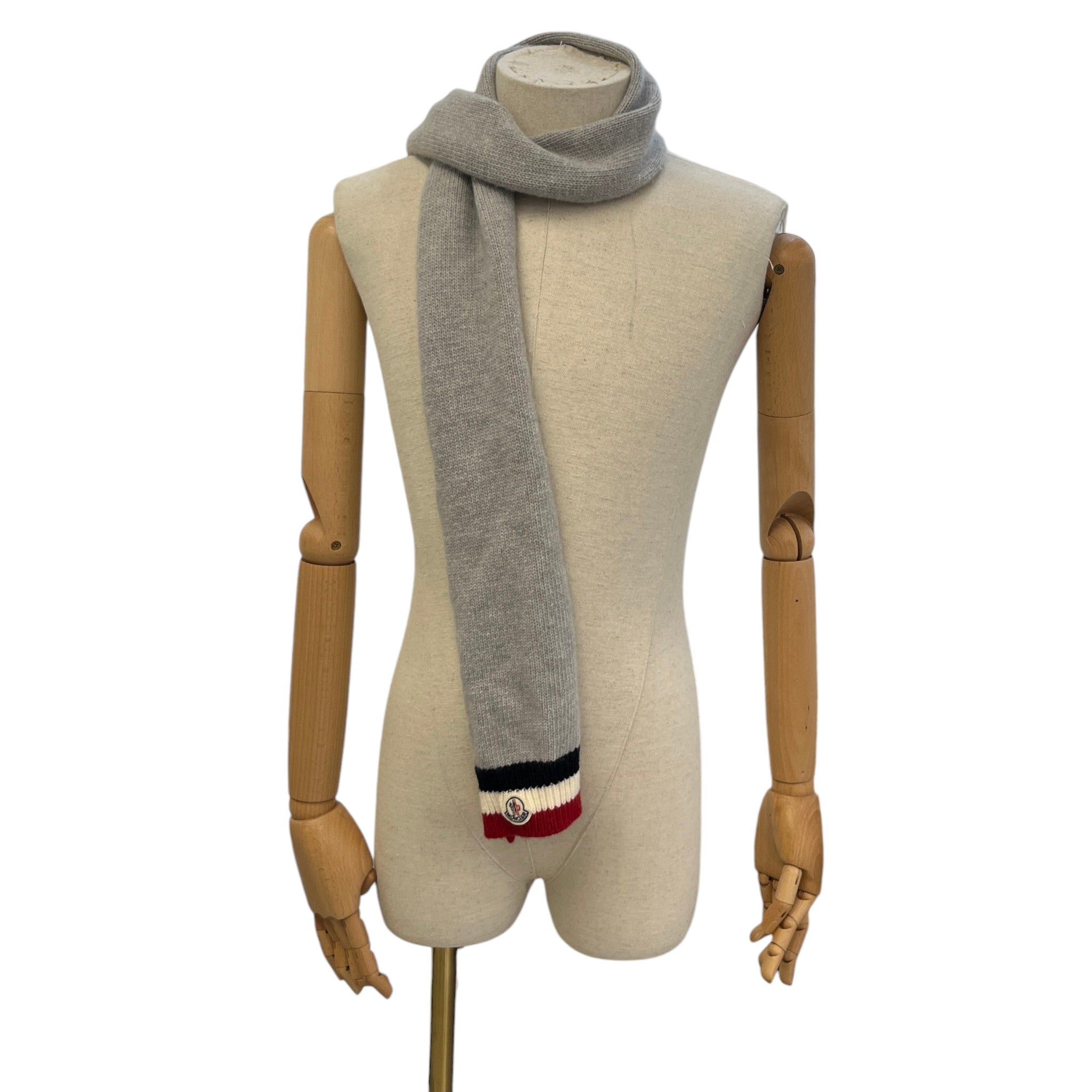 Men's Sciarpa Scarf Grey Size L