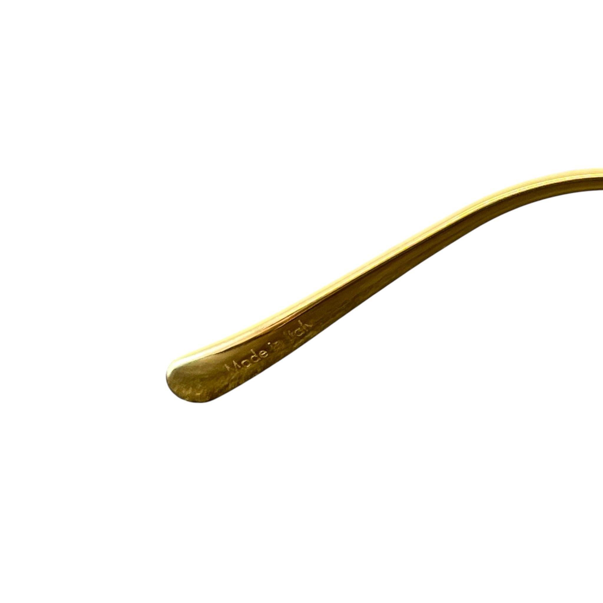 Women's Z1539W My Lv Chain Pilot Sunglasses Gold