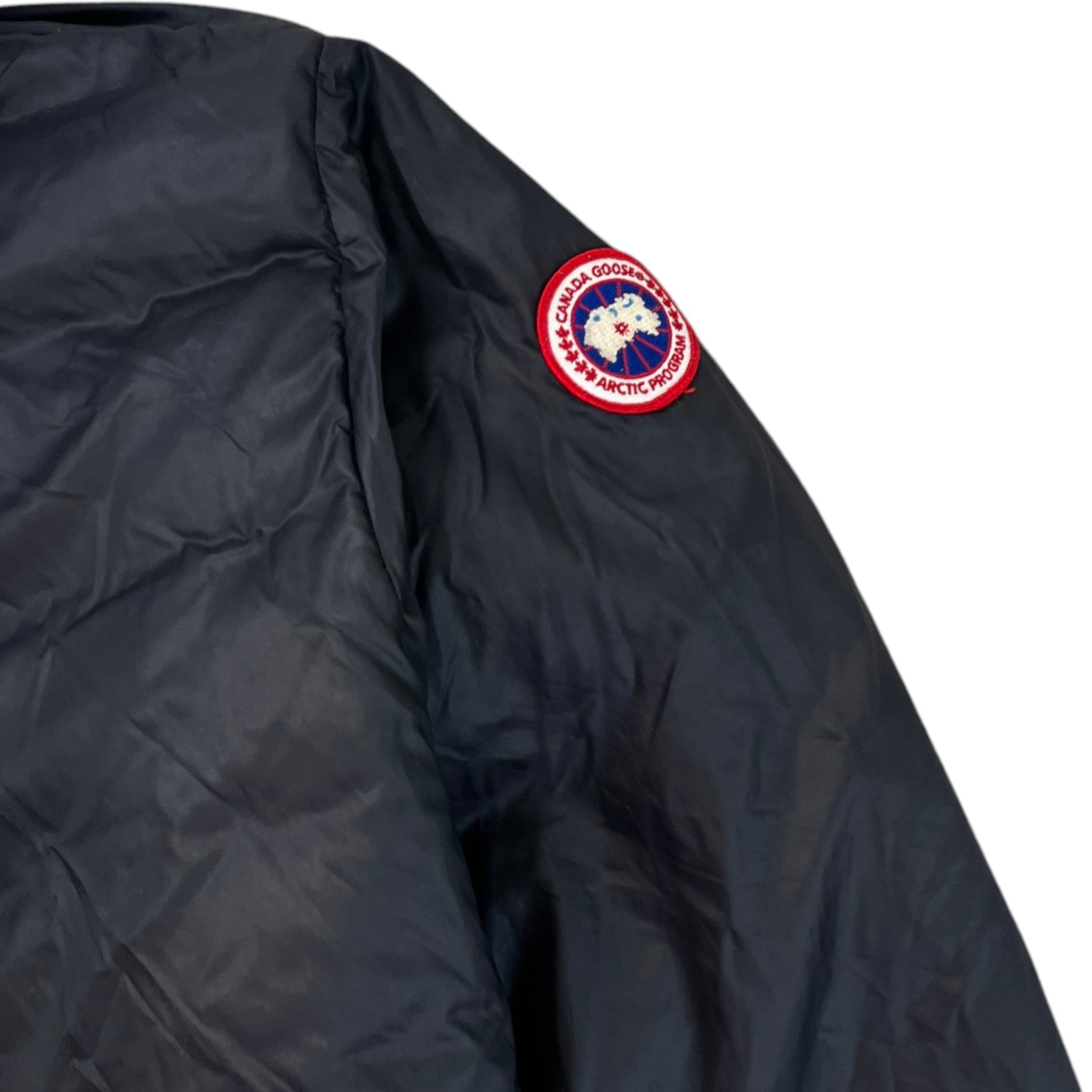 Men's Lodge Hoody Down Jacket Black Size L