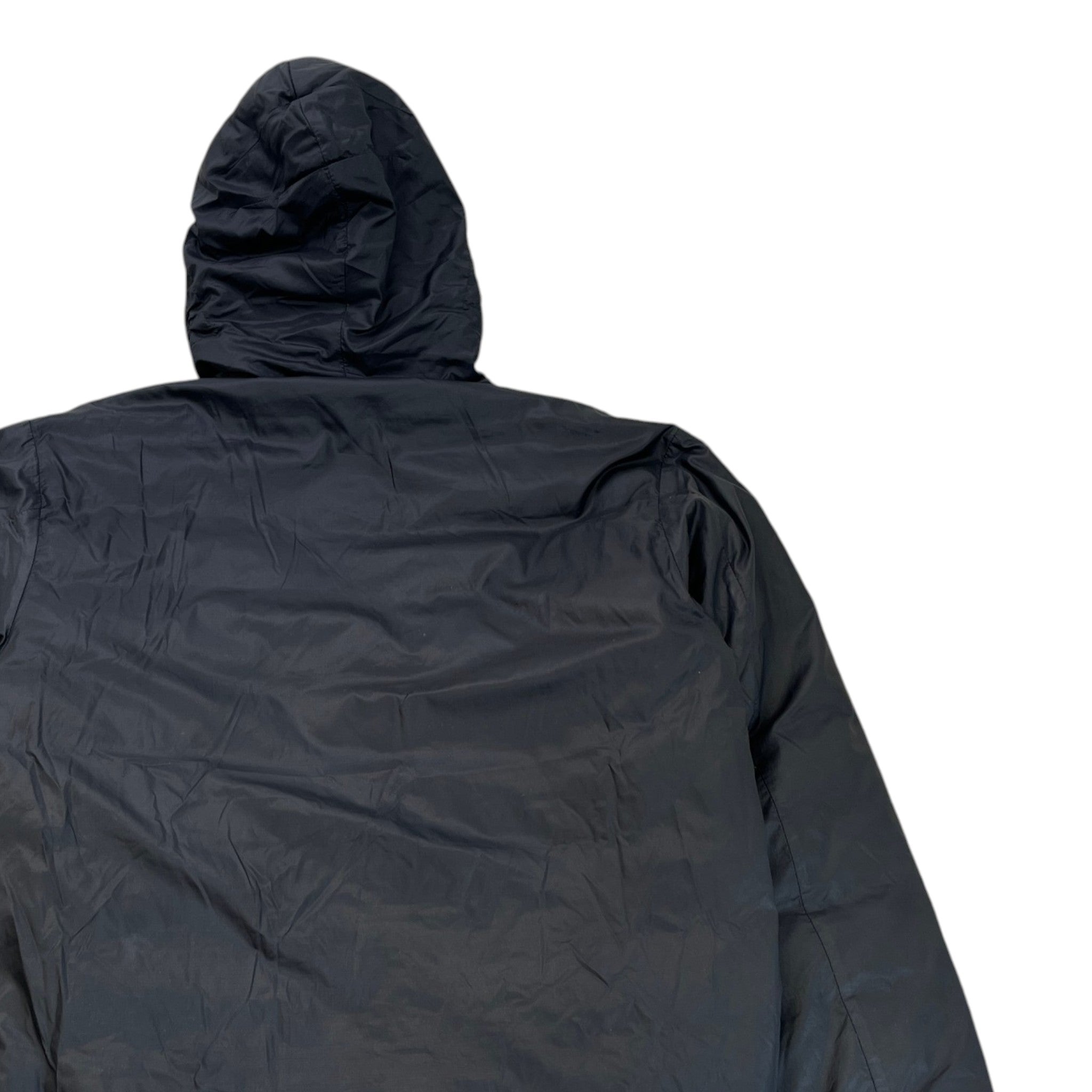Men's Lodge Hoody Down Jacket Black Size L
