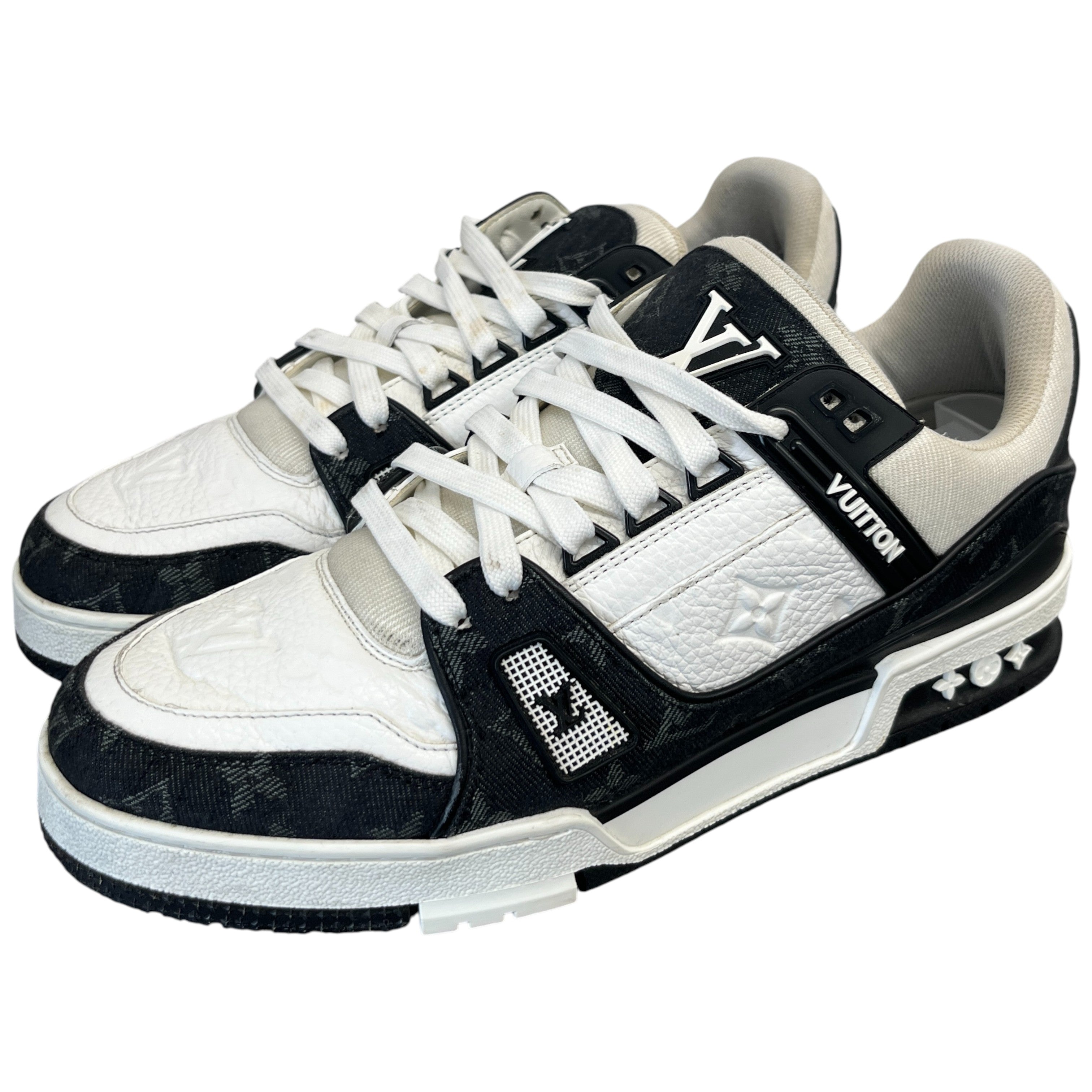 Men's Lv Low Trainers Black Size EU 42.5 / UK 8.5