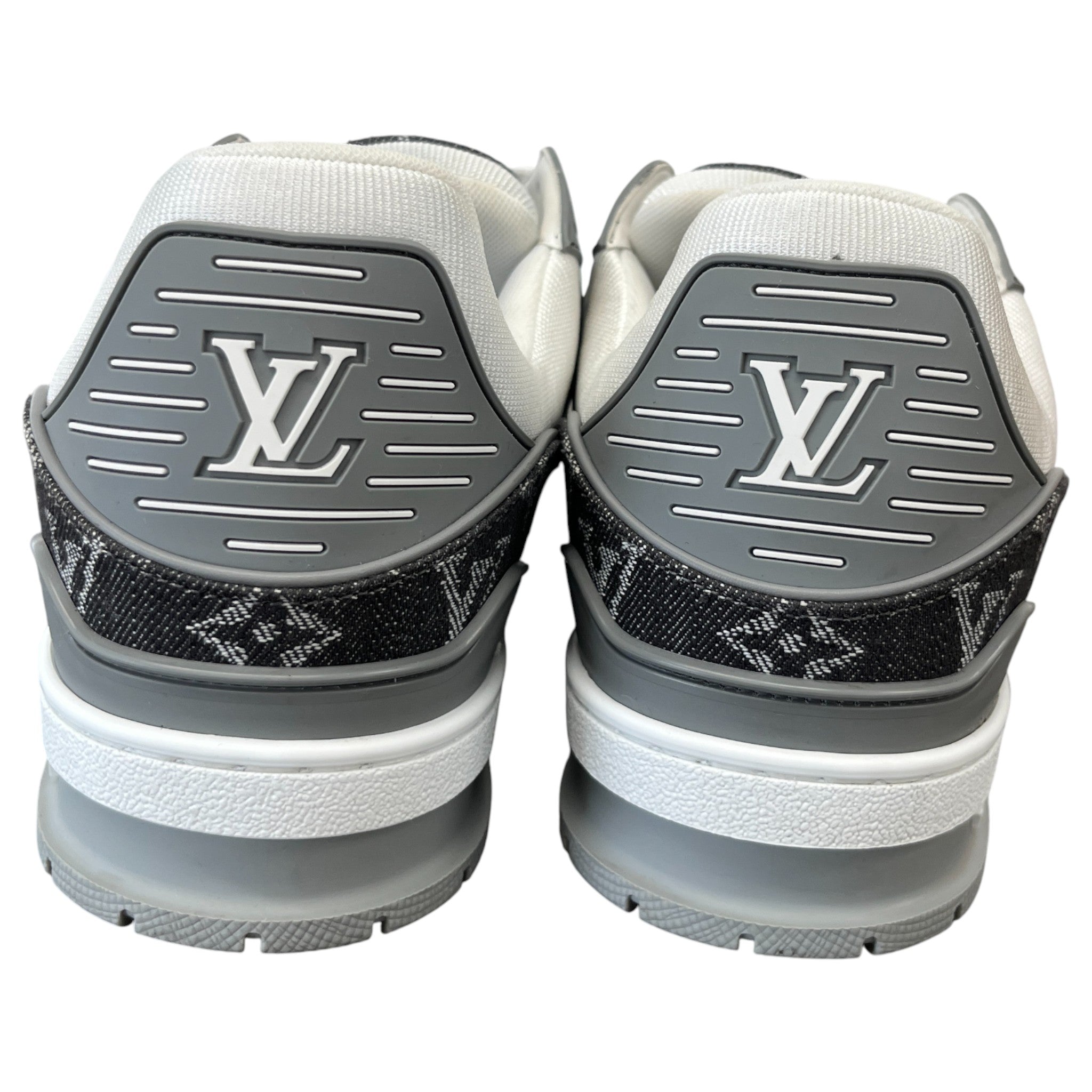 Men's Lv Denim Low Trainers Grey Size EU 42 / UK 8