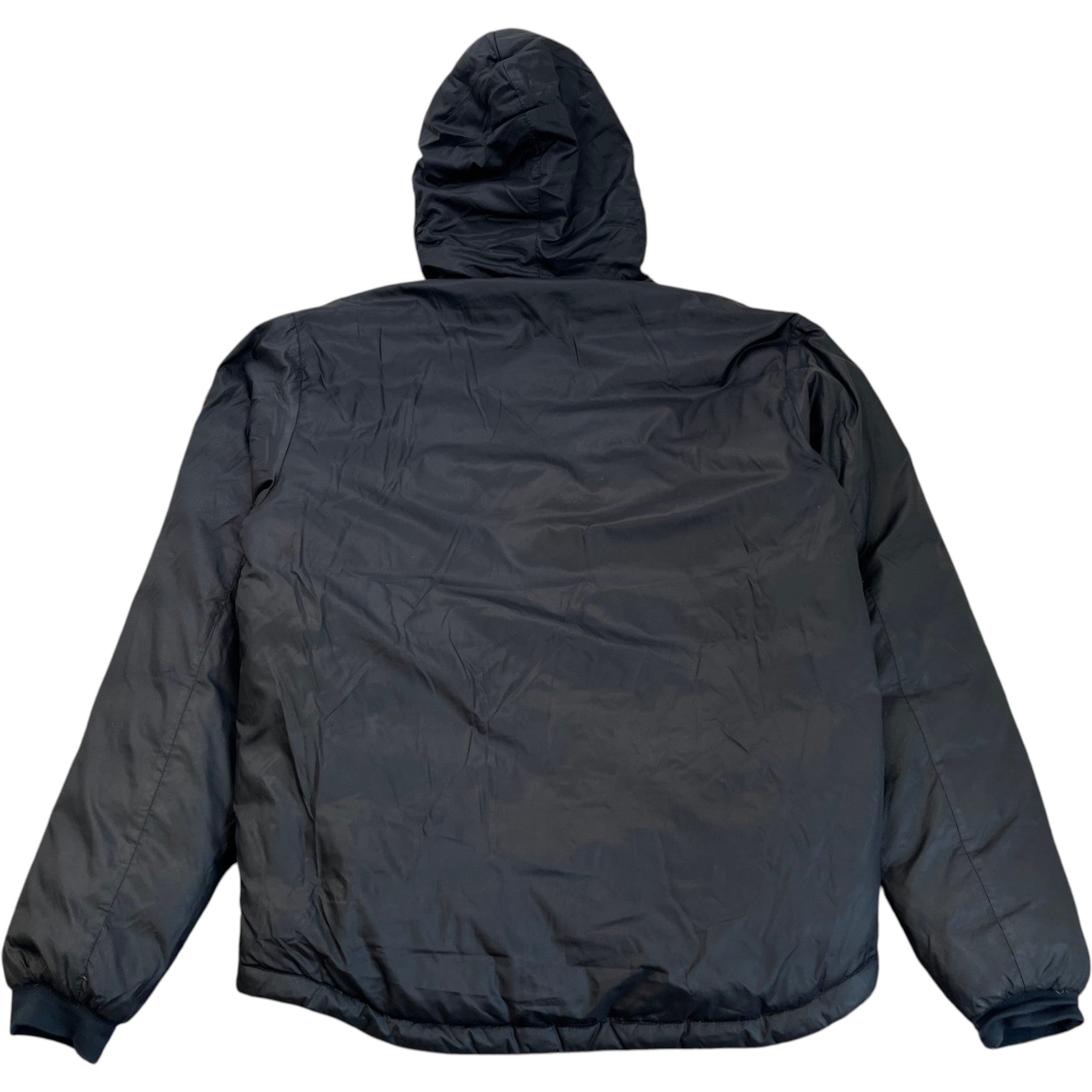 Men's Lodge Hoody Down Jacket Black Size L