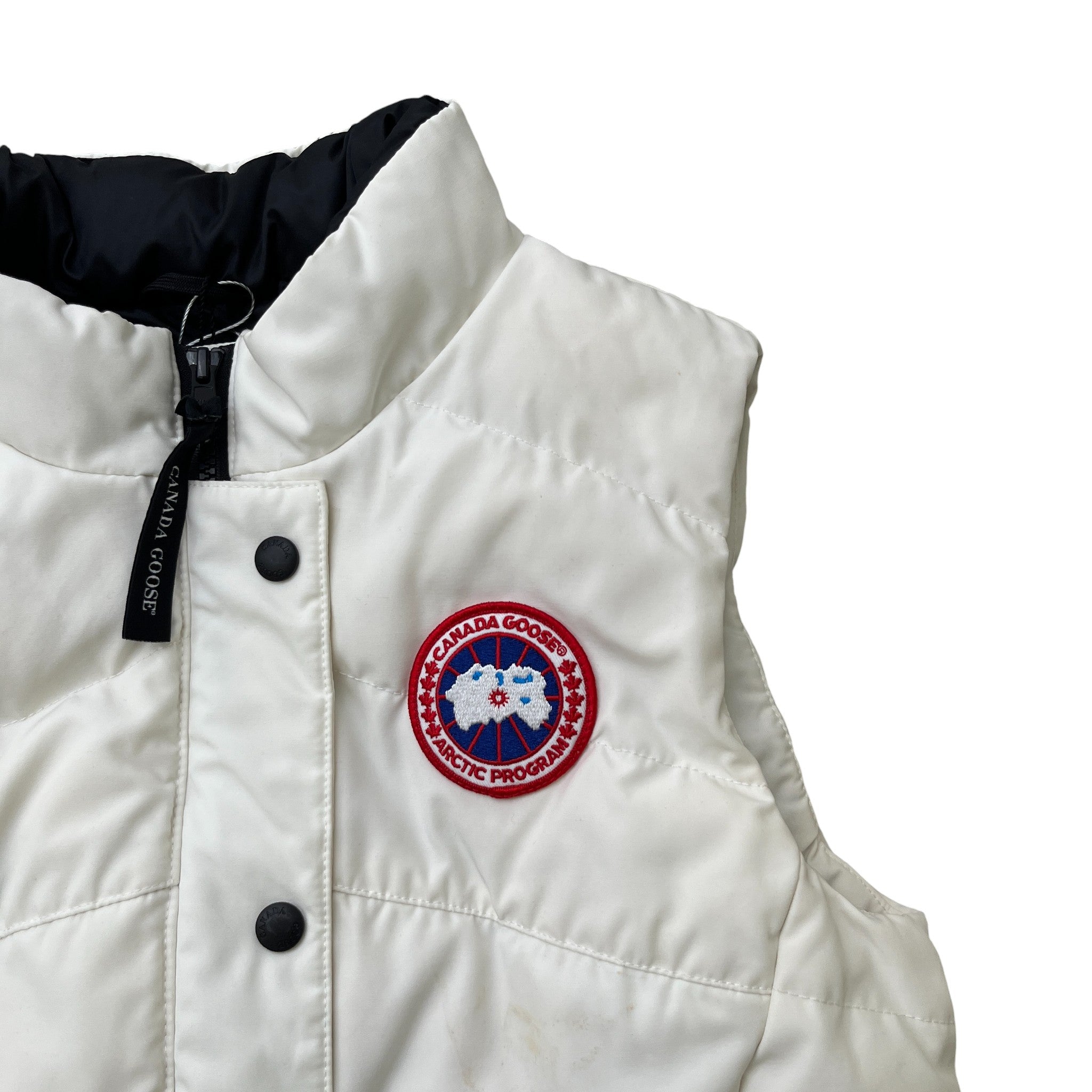 Women's Freestyle Gilet White Size S