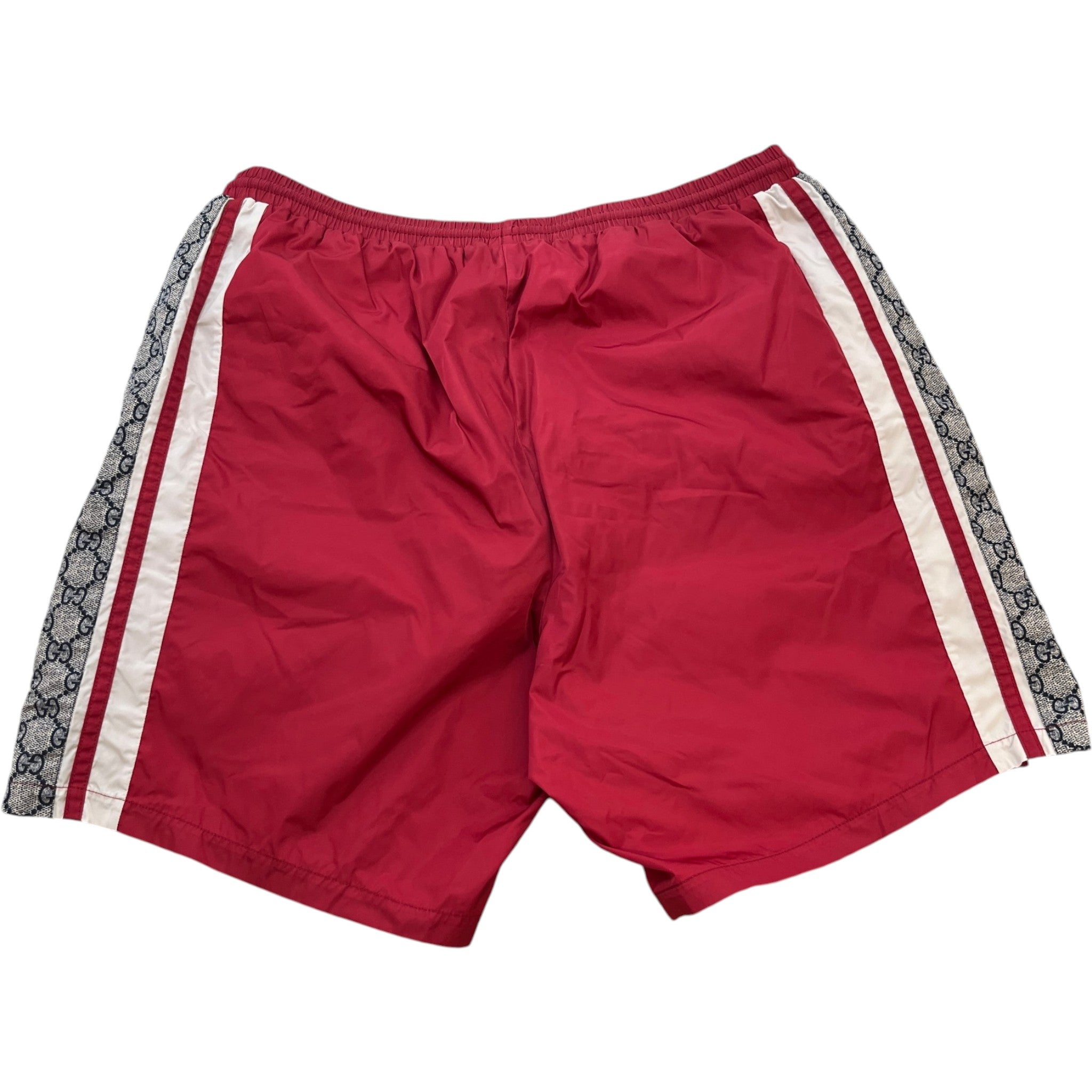 Men's Gg Supreme Swim Shorts Red Size W32 / IT 48