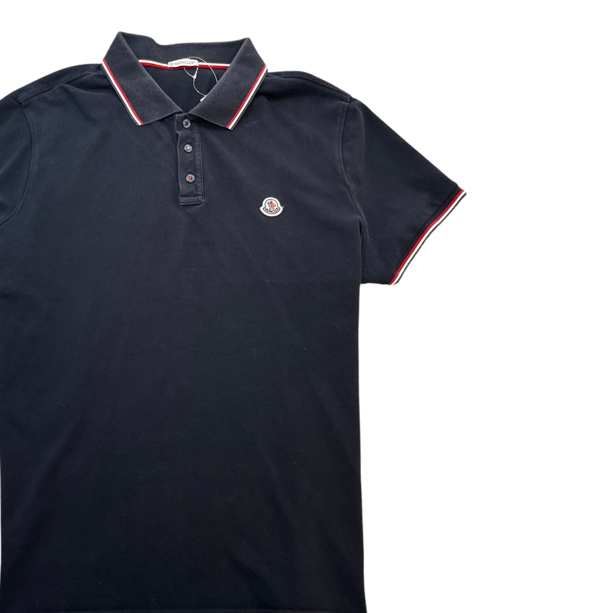 Men's Maglia Polo Shirt Navy Size XXL