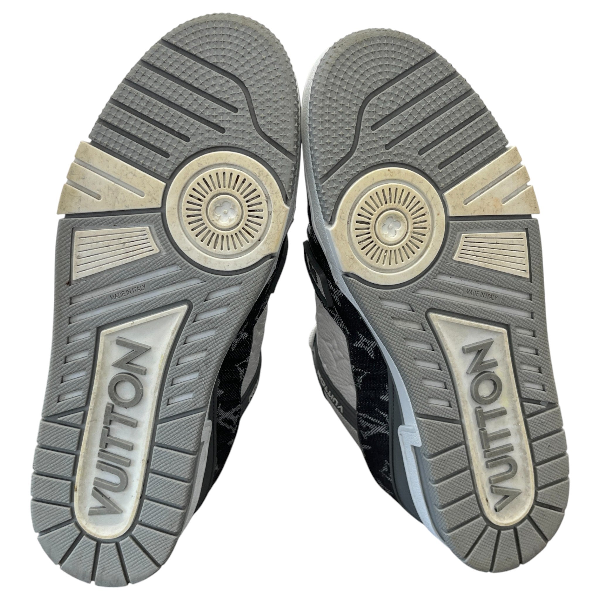 Men's Lv Denim Low Trainers Grey Size EU 42 / UK 8