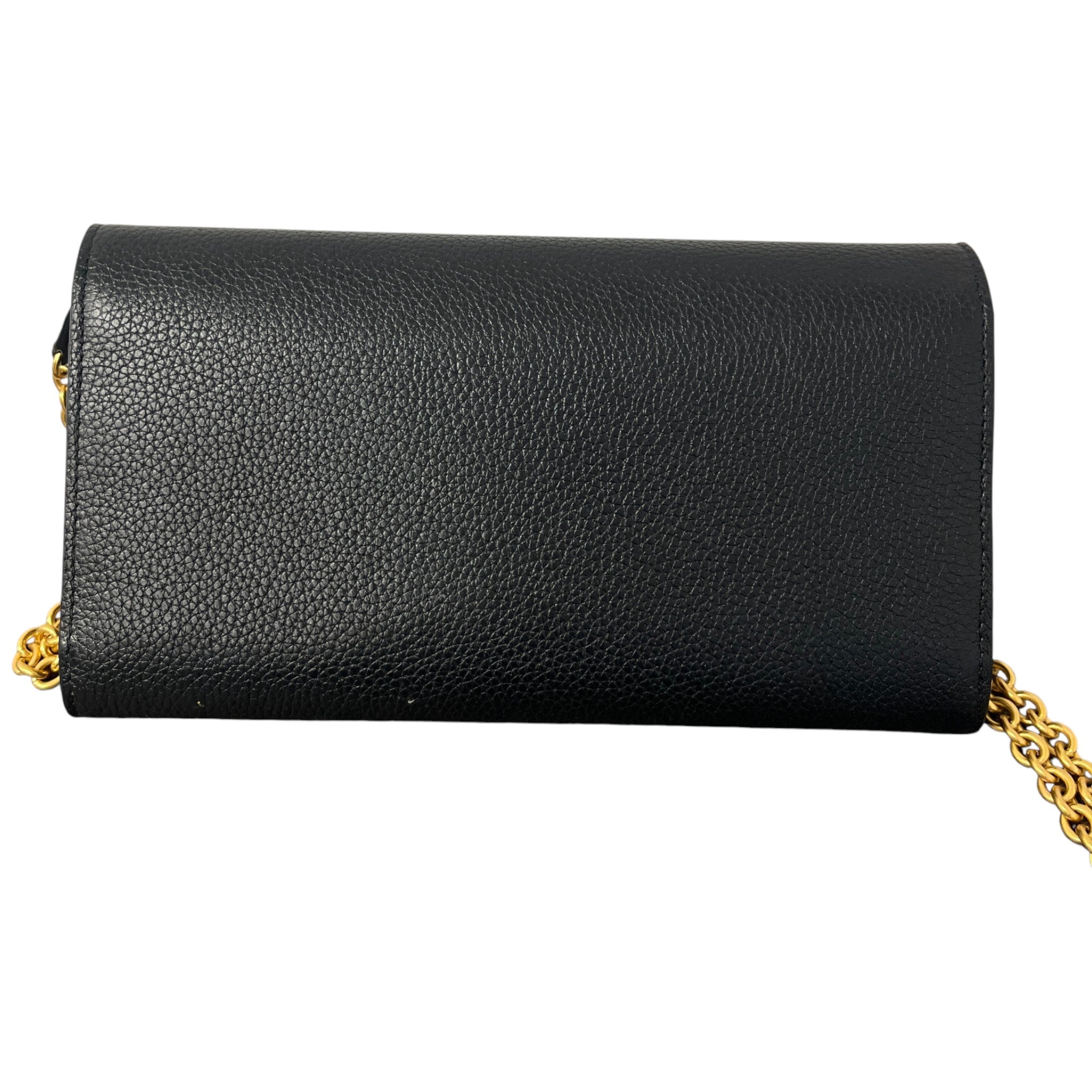 Women's Wallet On Chain Handbag Black