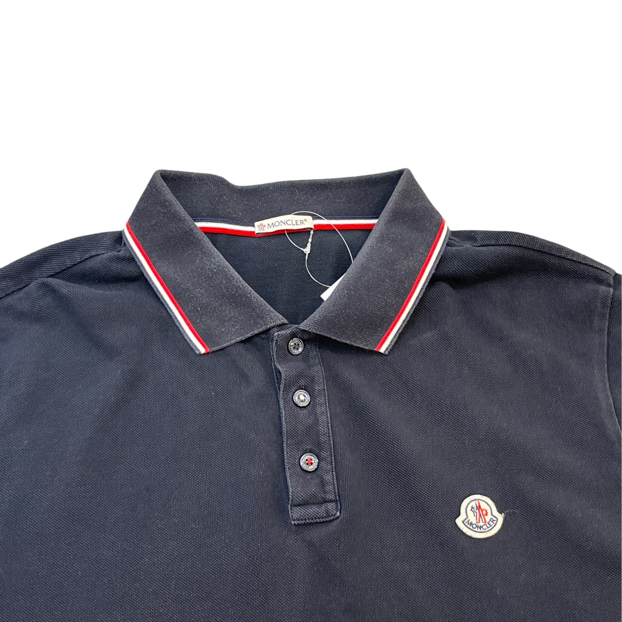 Men's Maglia Polo Shirt Navy Size XXL