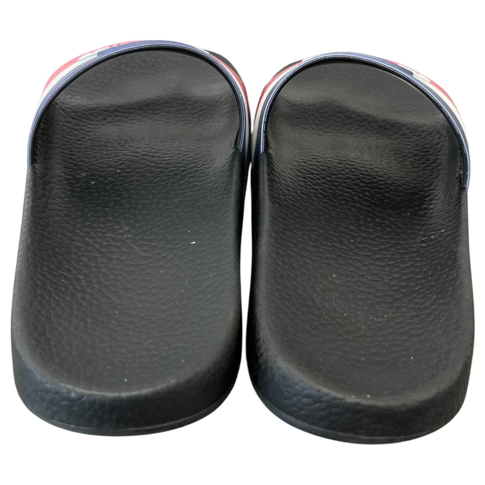 Women's Embossed Logo Slides Black Size EU 38 / UK 5