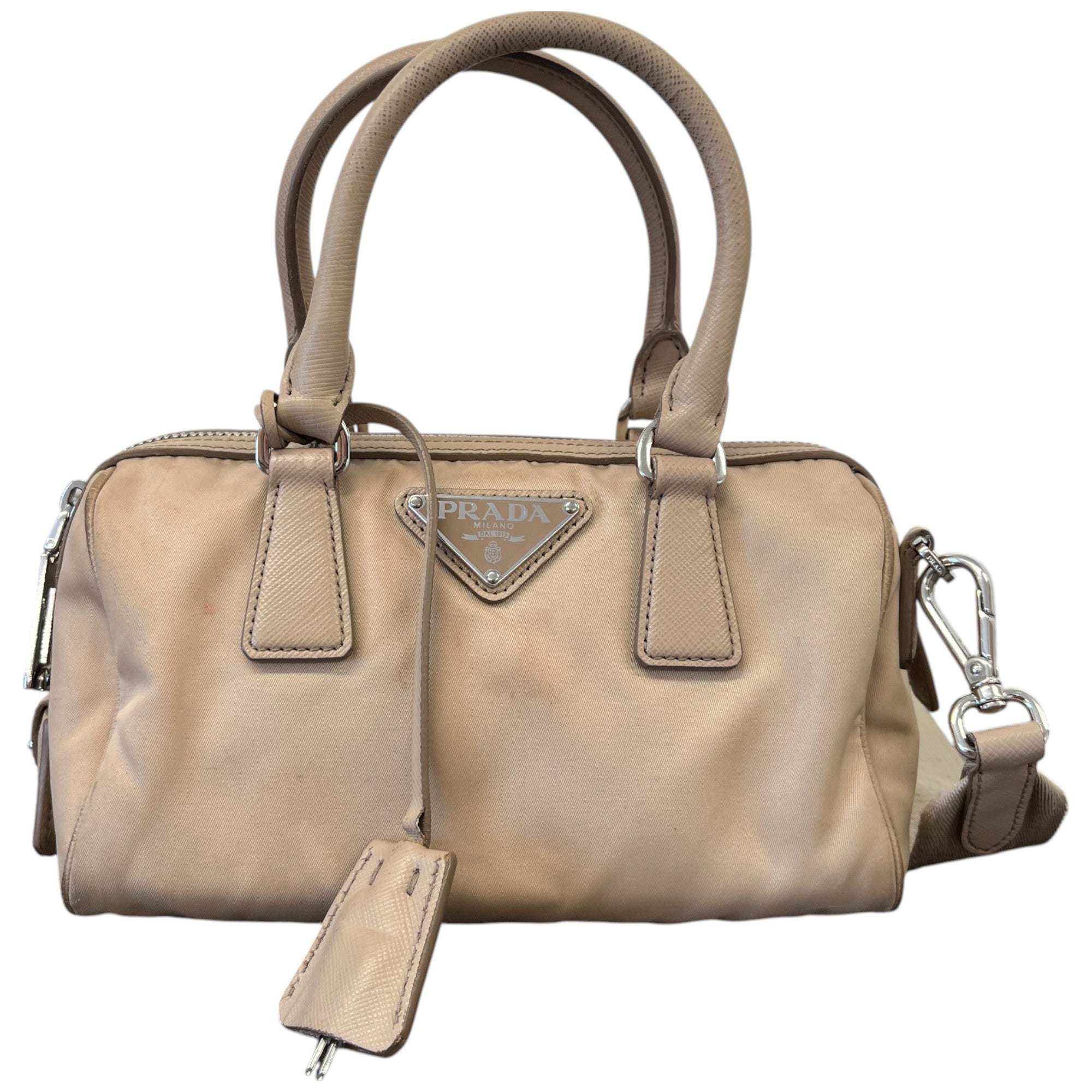 Women's Re-Edition 2005 Re-Nylon 2Way Bag Beige