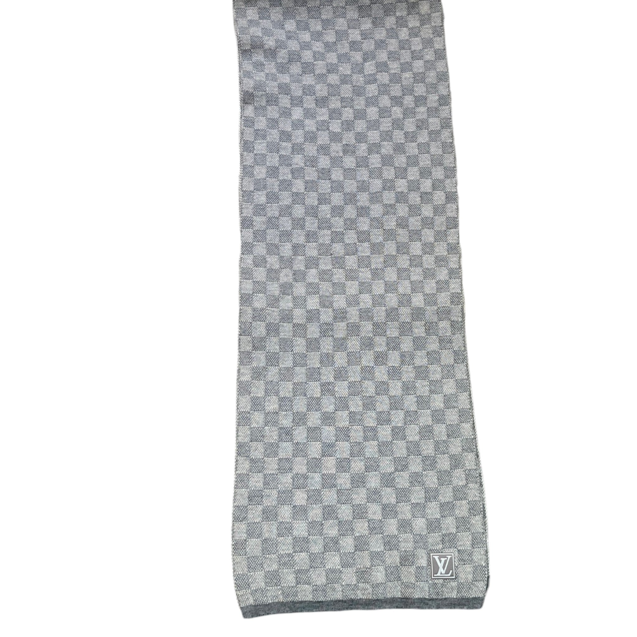 Men's Néo Petit Damier Scarf Grey