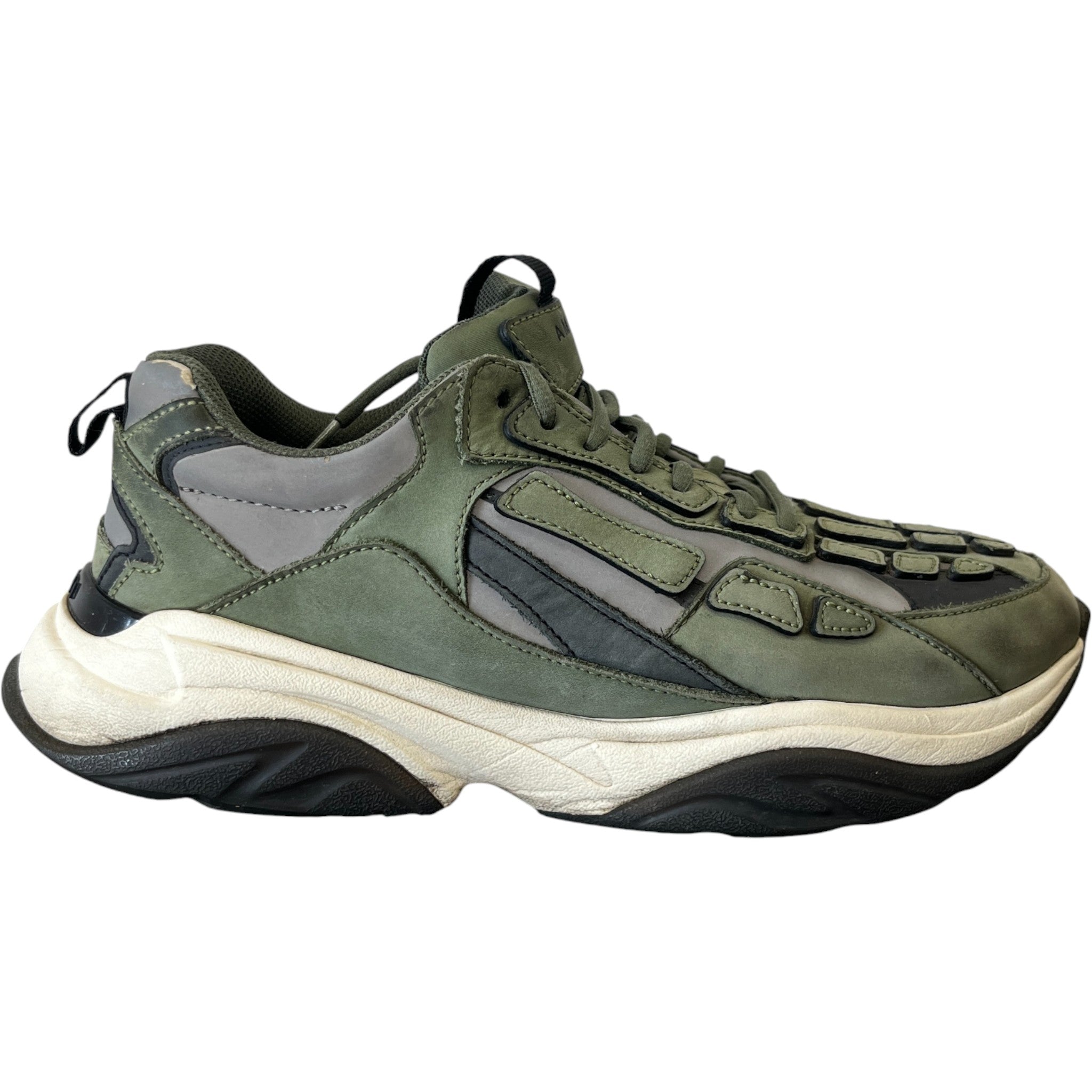 Men's Bone Runner Low Trainers Khaki Size EU 42 / UK 8
