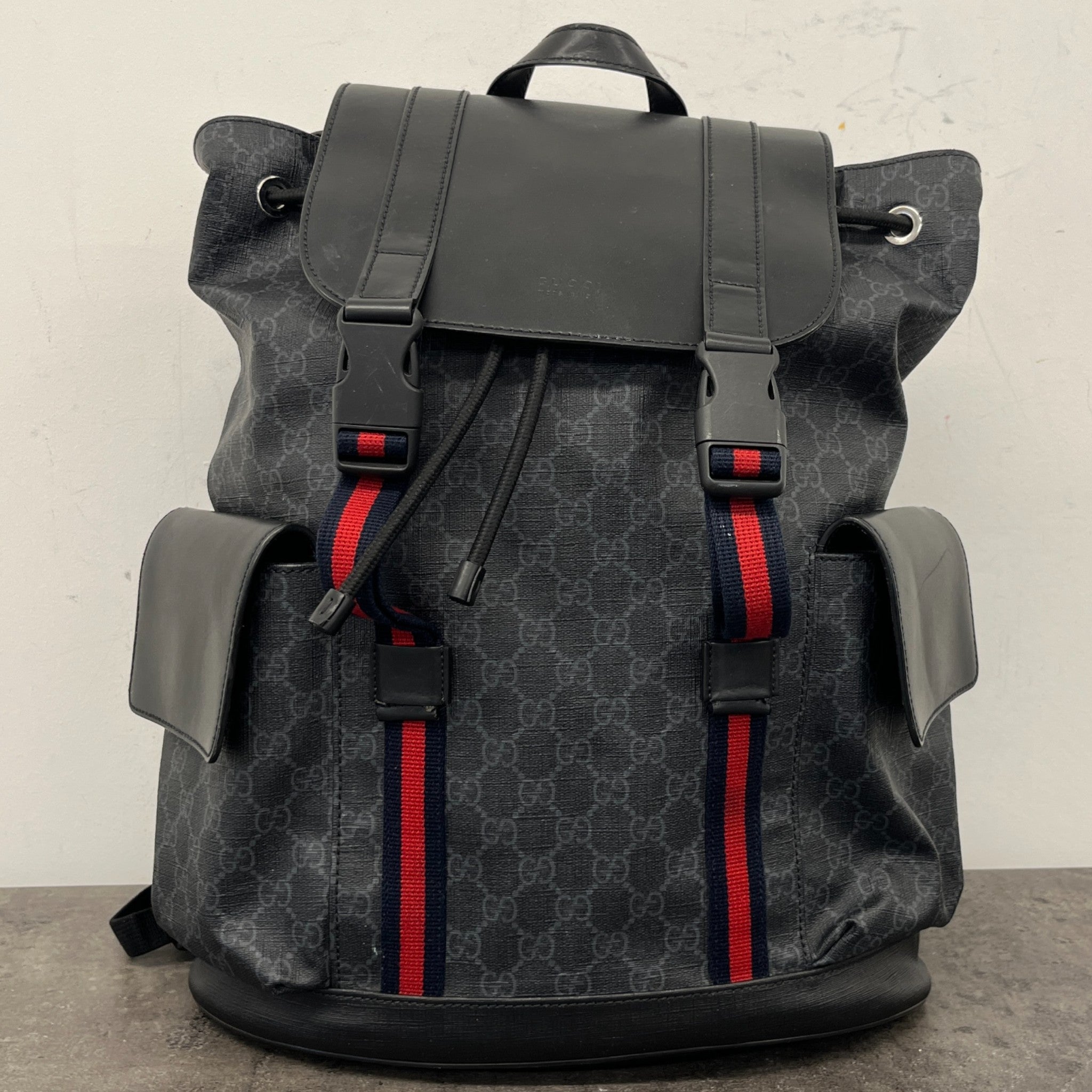 Men's Gg Supreme Backpack Black