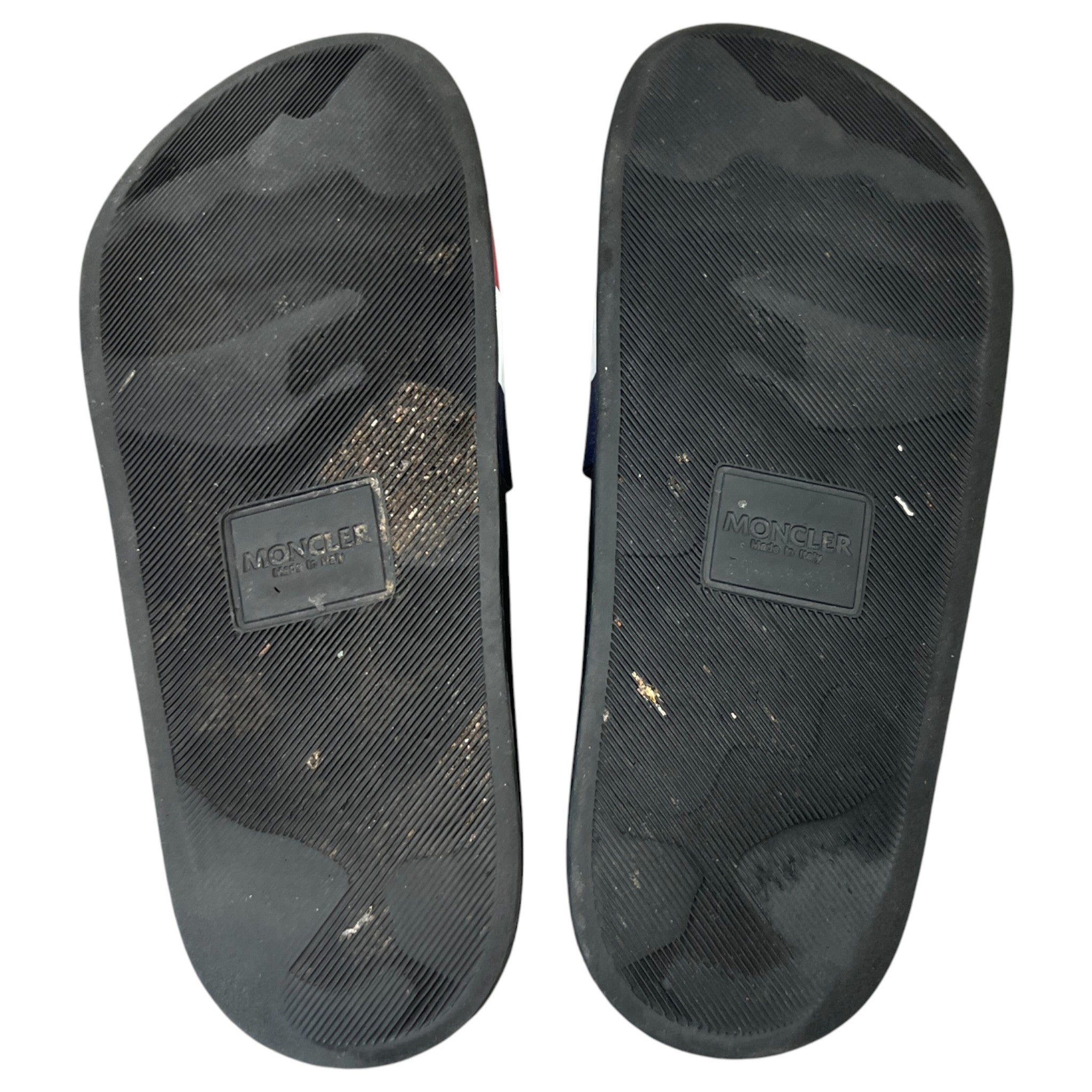 Women's Embossed Logo Slides Black Size EU 38 / UK 5