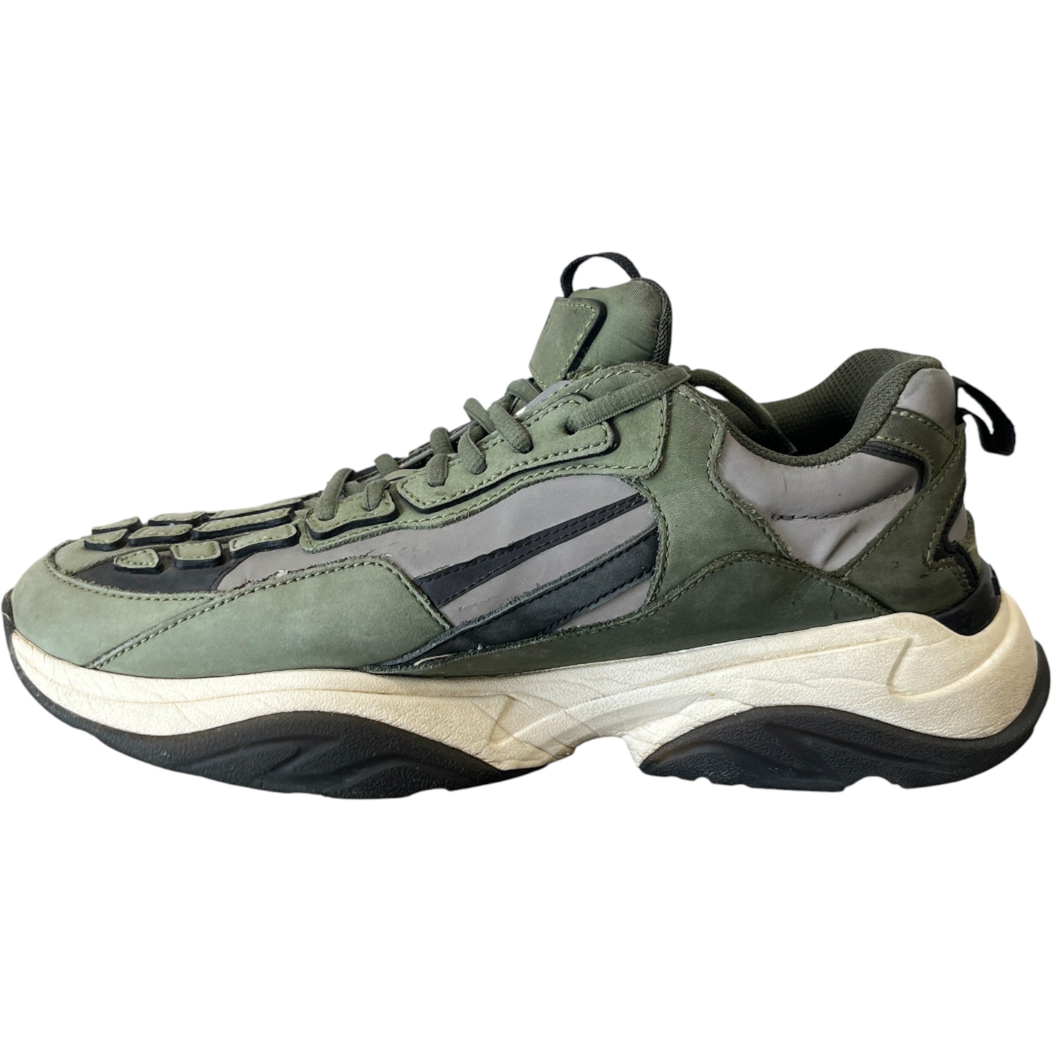 Men's Bone Runner Low Trainers Khaki Size EU 42 / UK 8