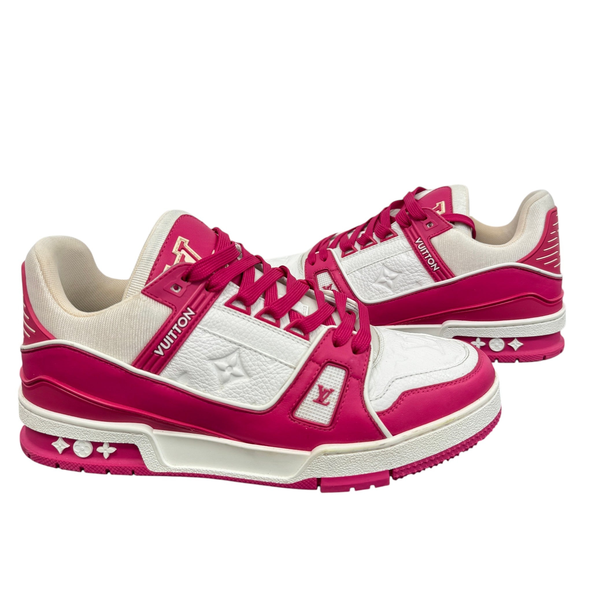 Men's Lv Low Trainers Pink Size EU 41.5 / UK 7.5