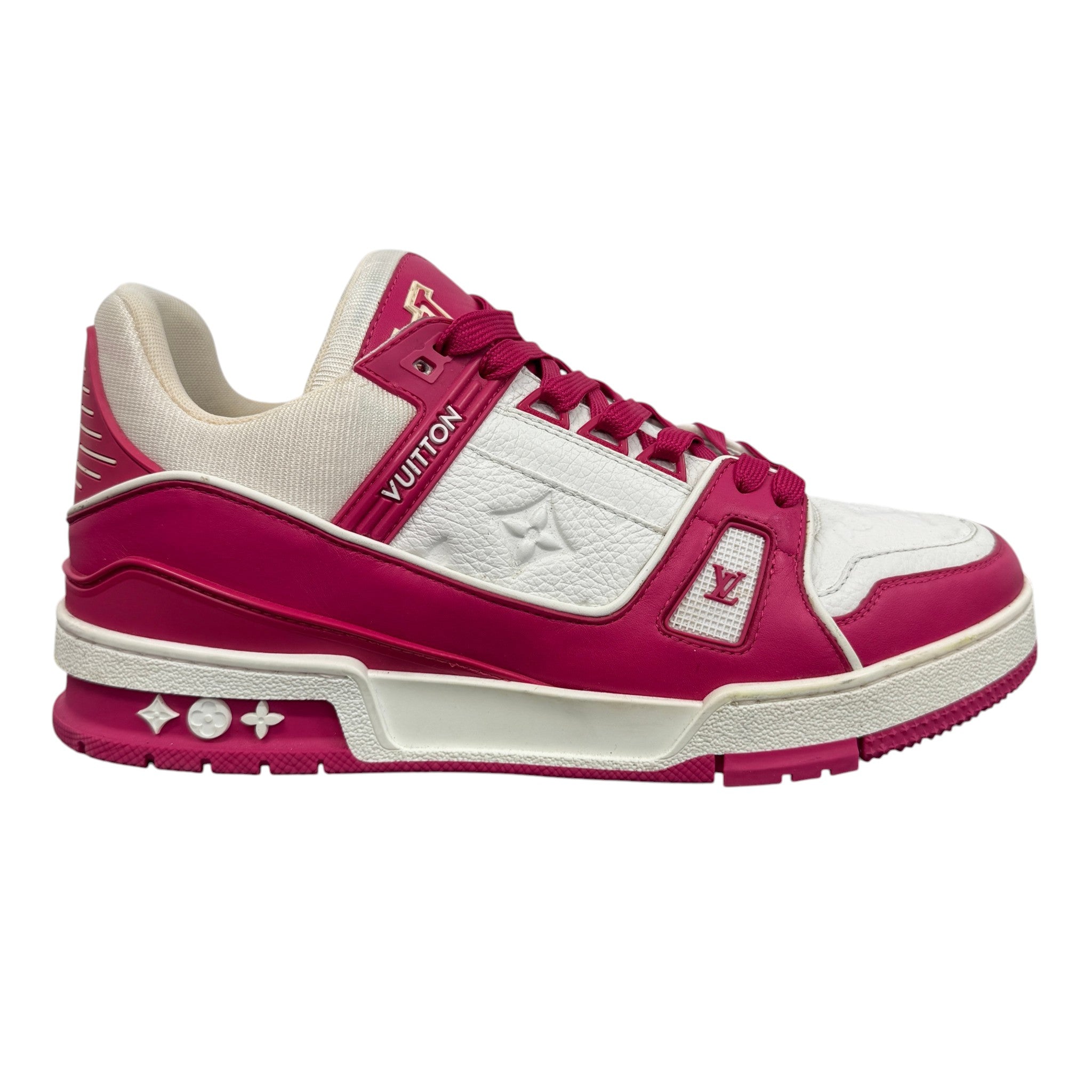 Men's Lv Low Trainers Pink Size EU 41.5 / UK 7.5