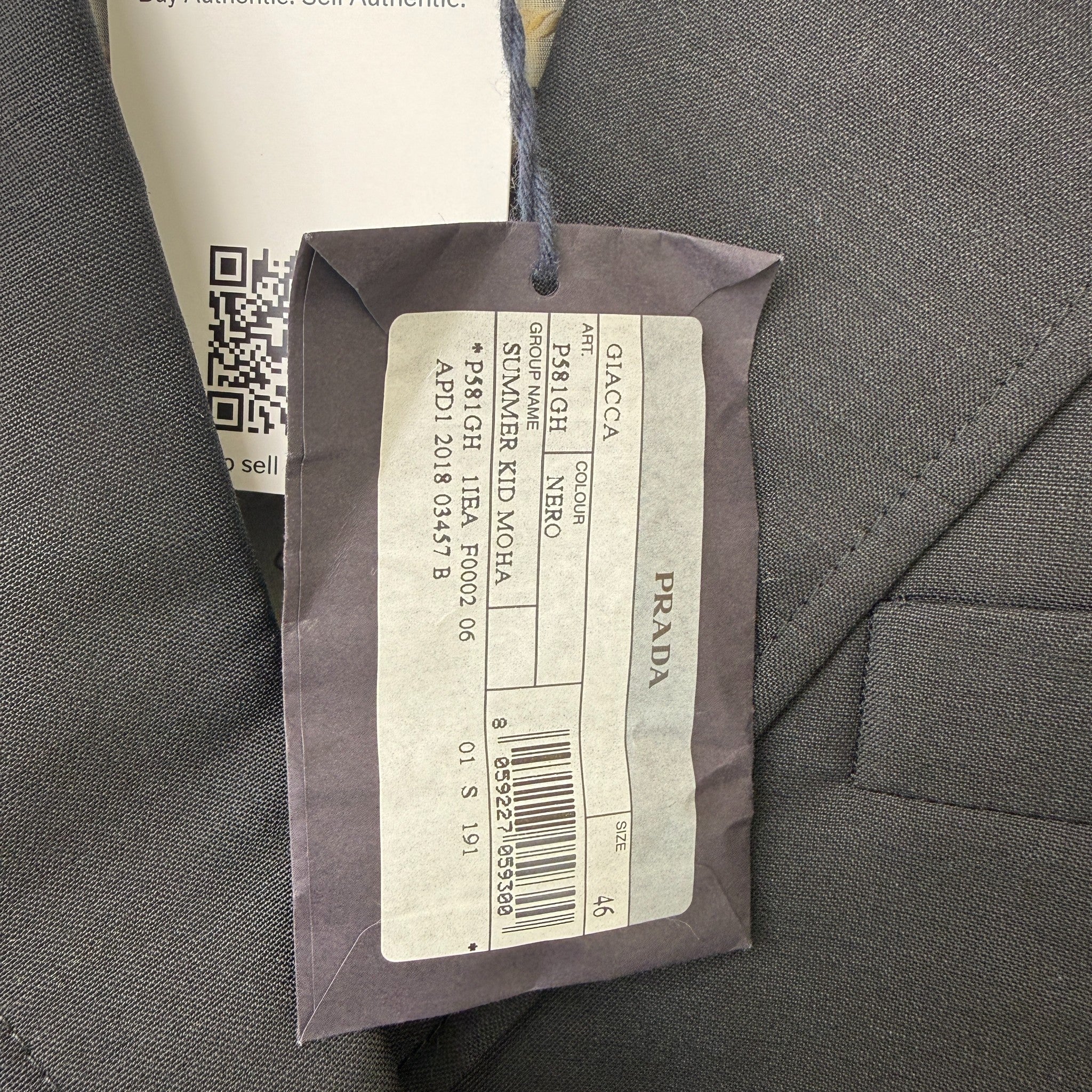 Women's Double Breasted Belted Blazer Jacket Black Size M