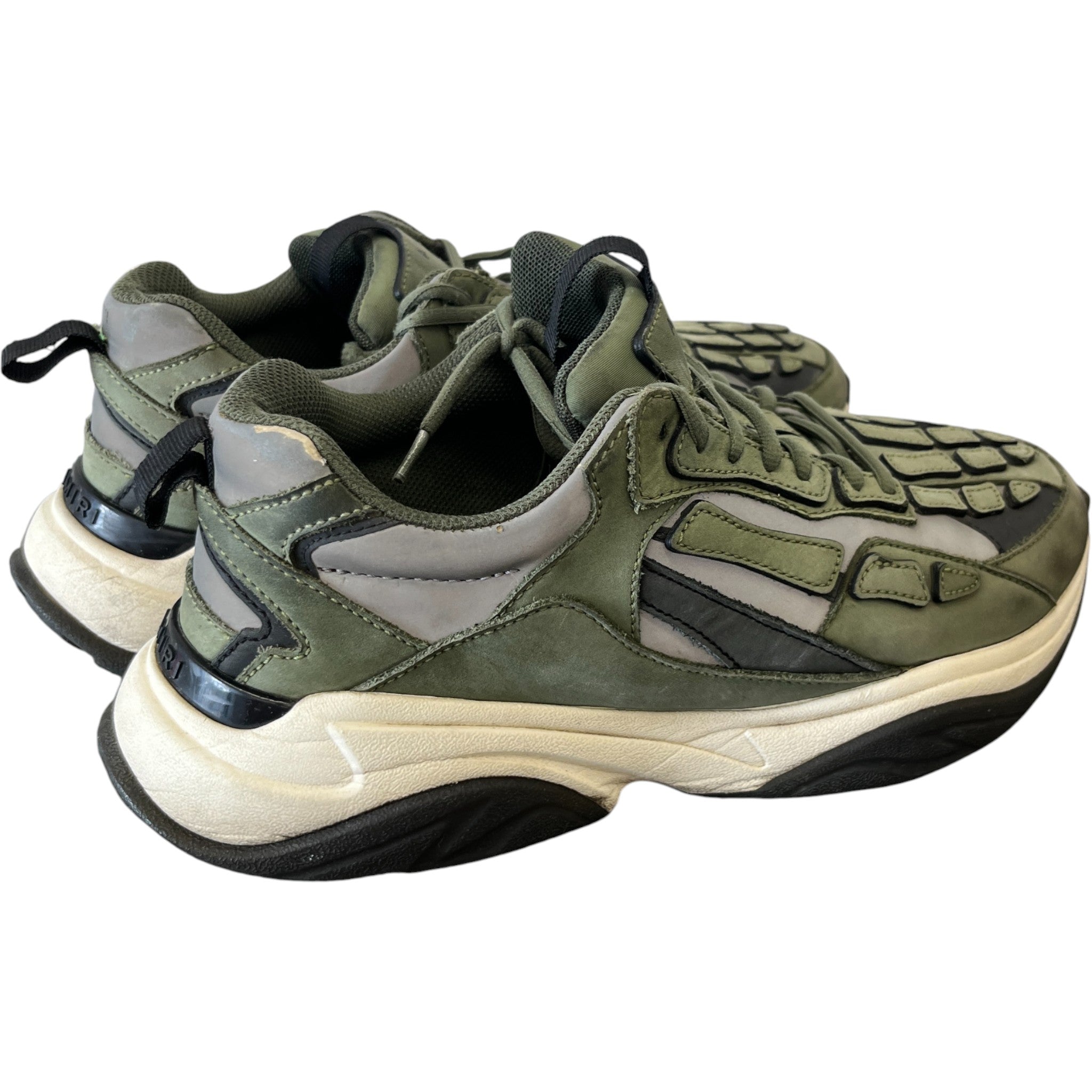 Men's Bone Runner Low Trainers Khaki Size EU 42 / UK 8