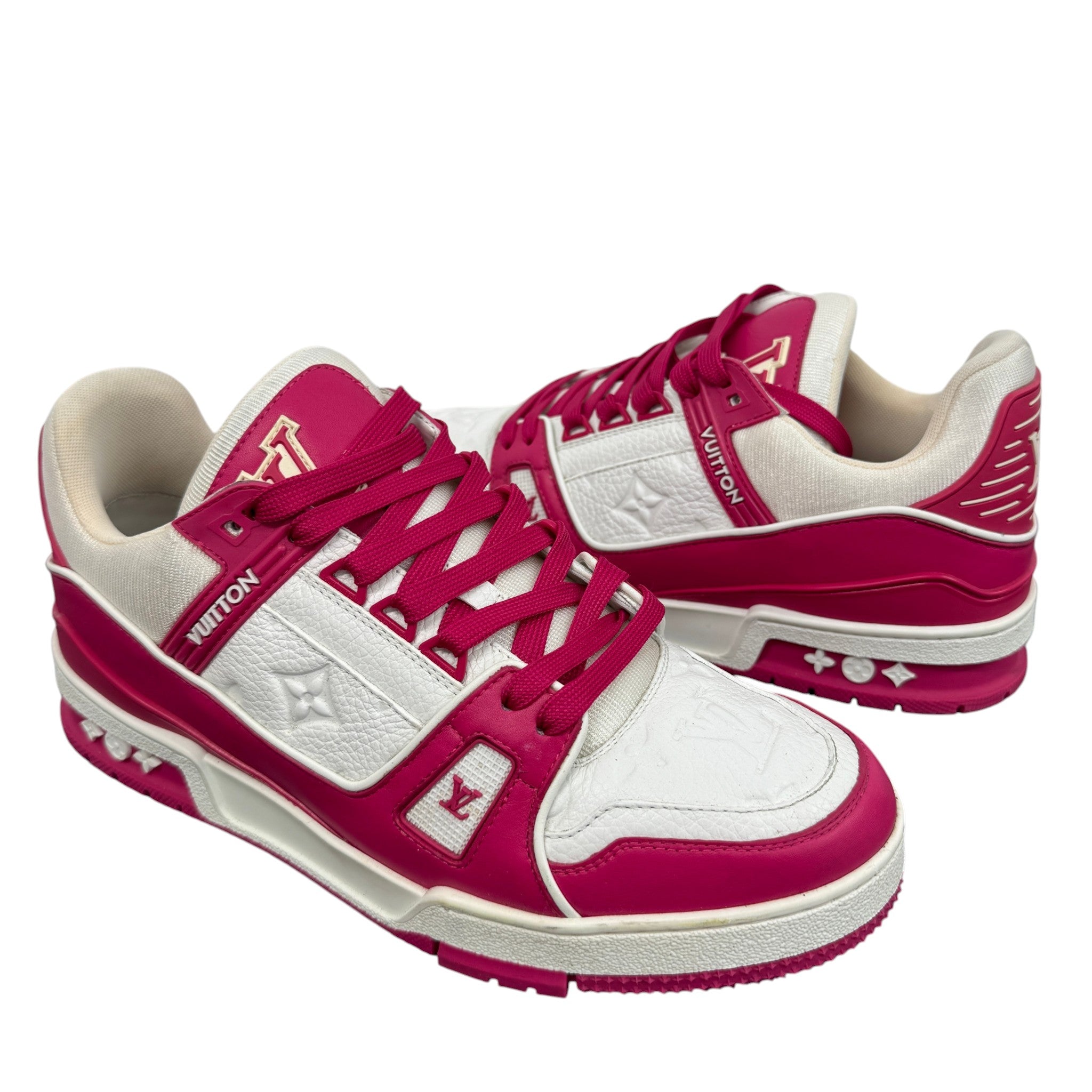 Men's Lv Low Trainers Pink Size EU 41.5 / UK 7.5