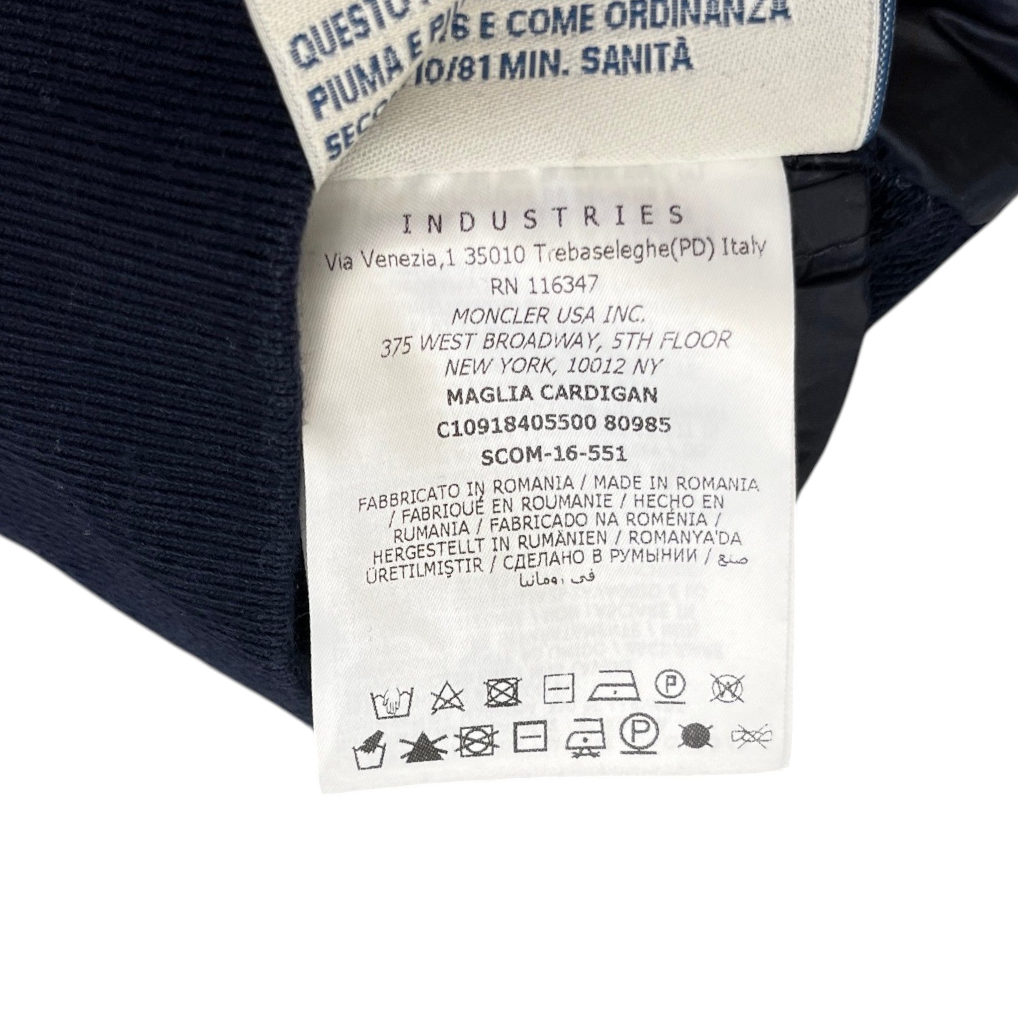Men's Maglia Jacket Navy Size S