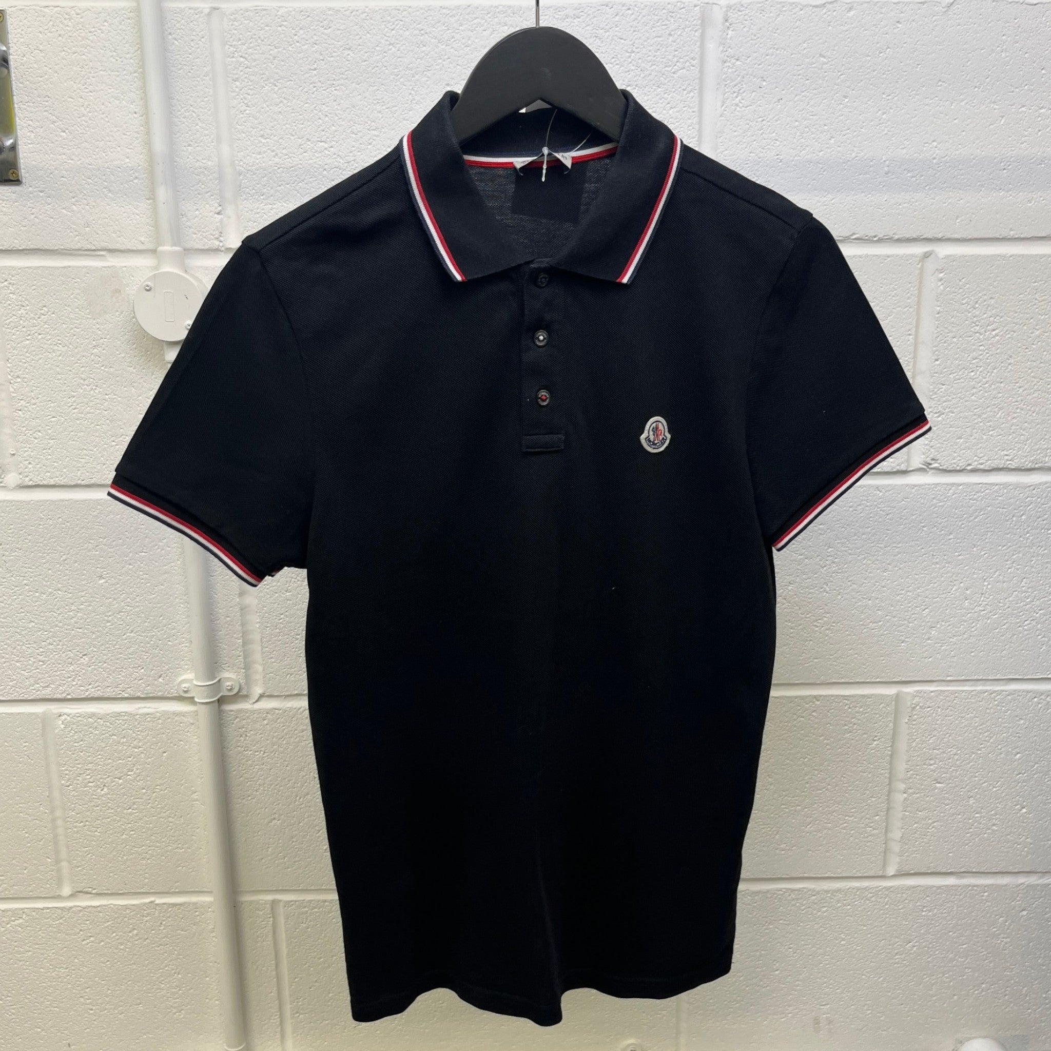 Men's Maglia Polo Shirt Black Size L
