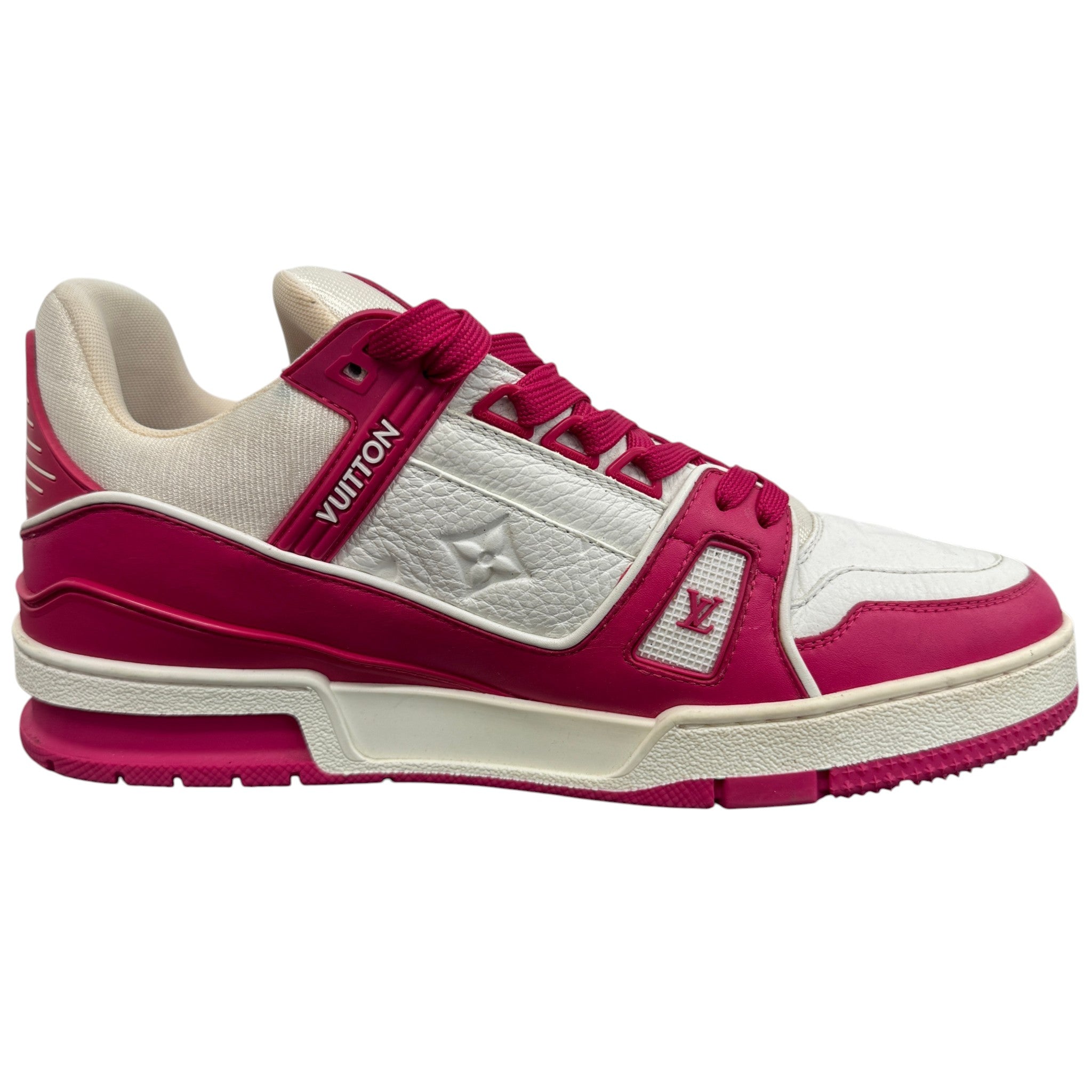 Men's Lv Low Trainers Pink Size EU 41.5 / UK 7.5