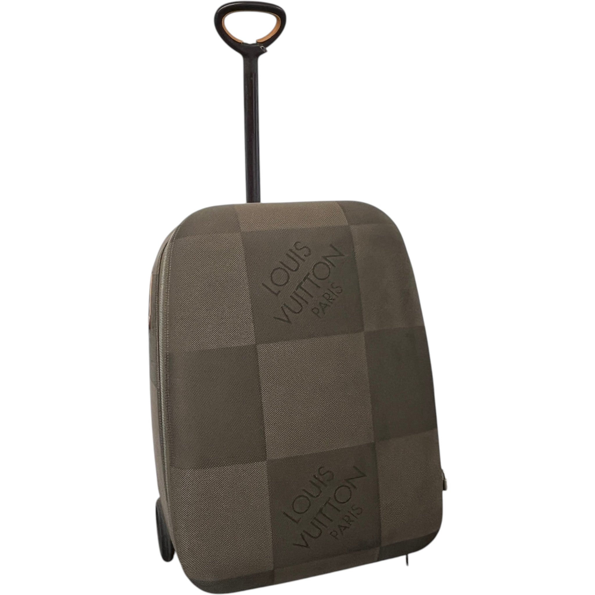 Men's Conquerant 65 Damier Géant Suitcase Grey