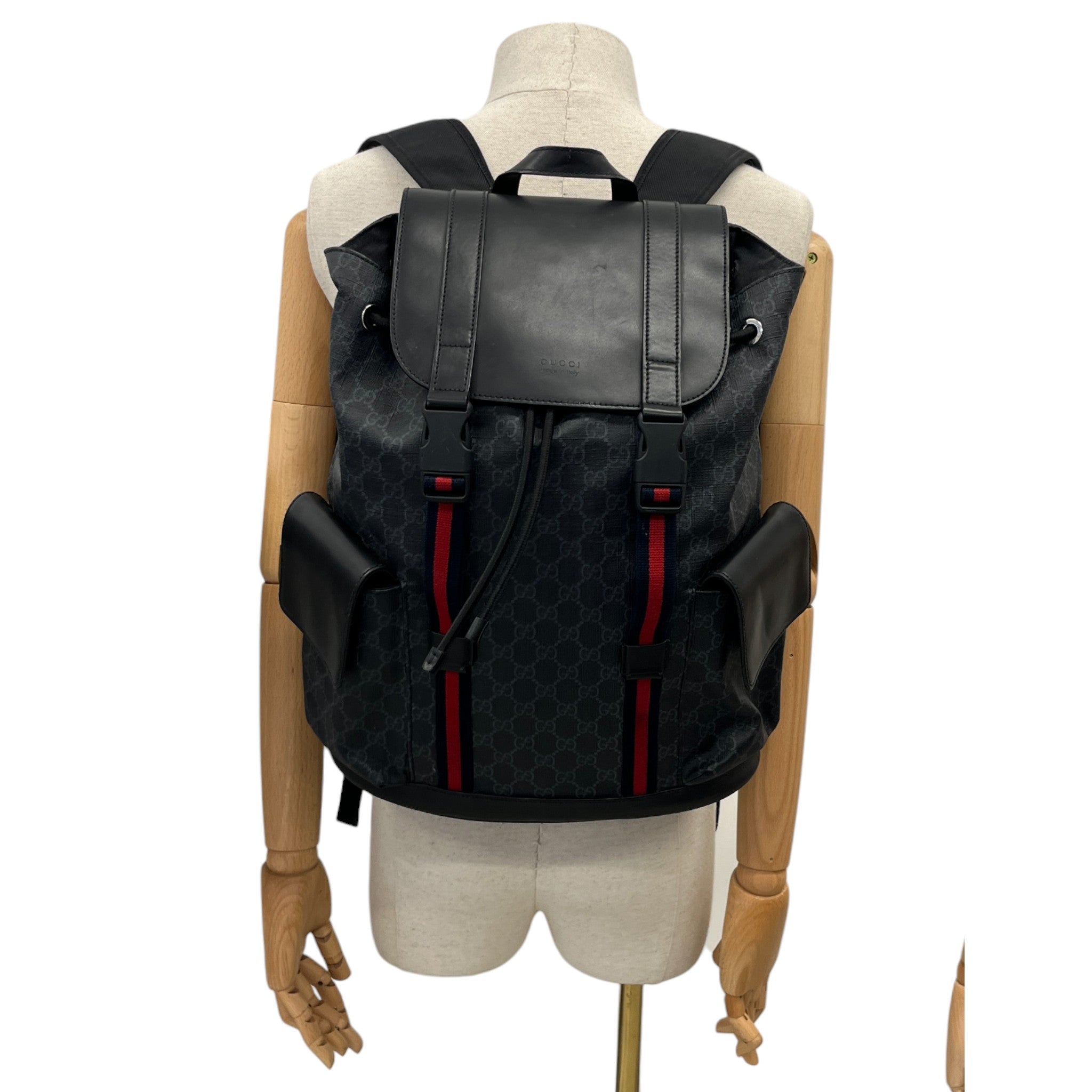 Men's Gg Supreme Backpack Black