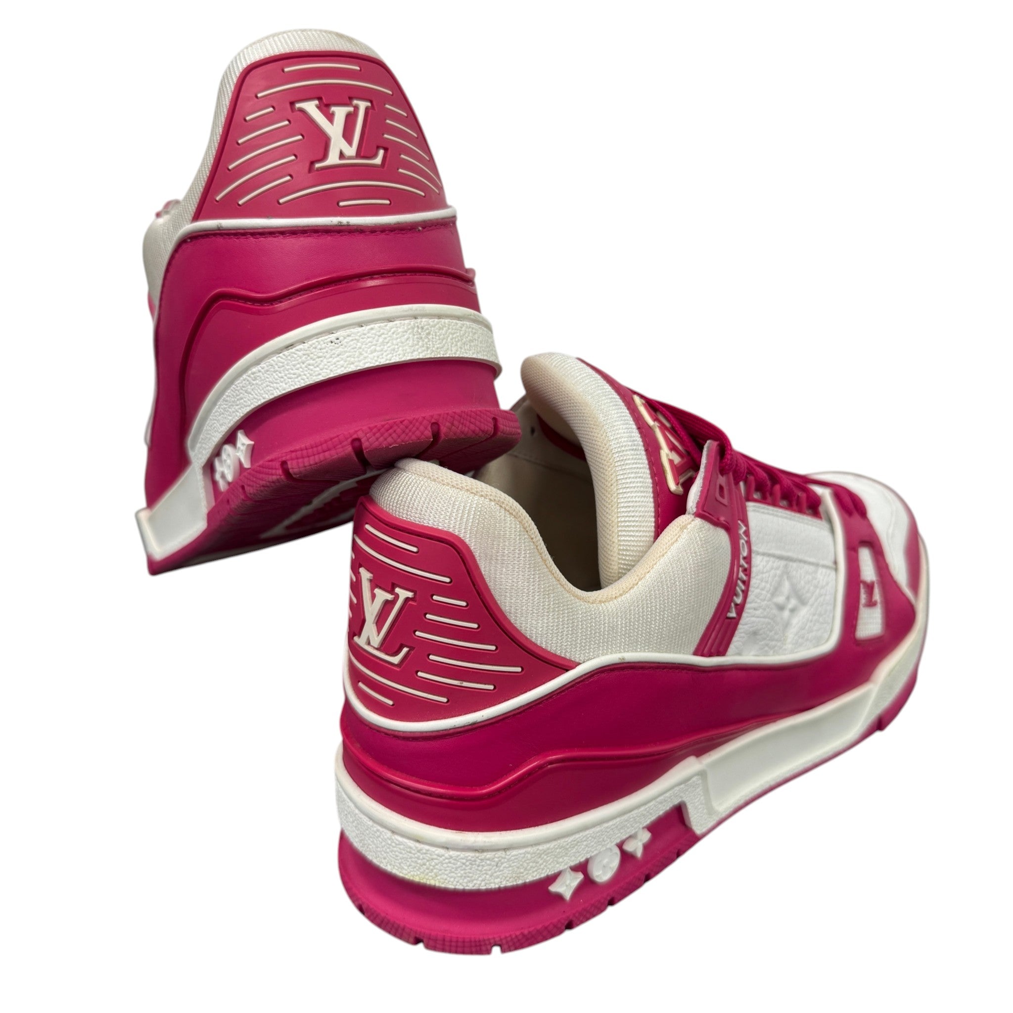 Men's Lv Low Trainers Pink Size EU 41.5 / UK 7.5