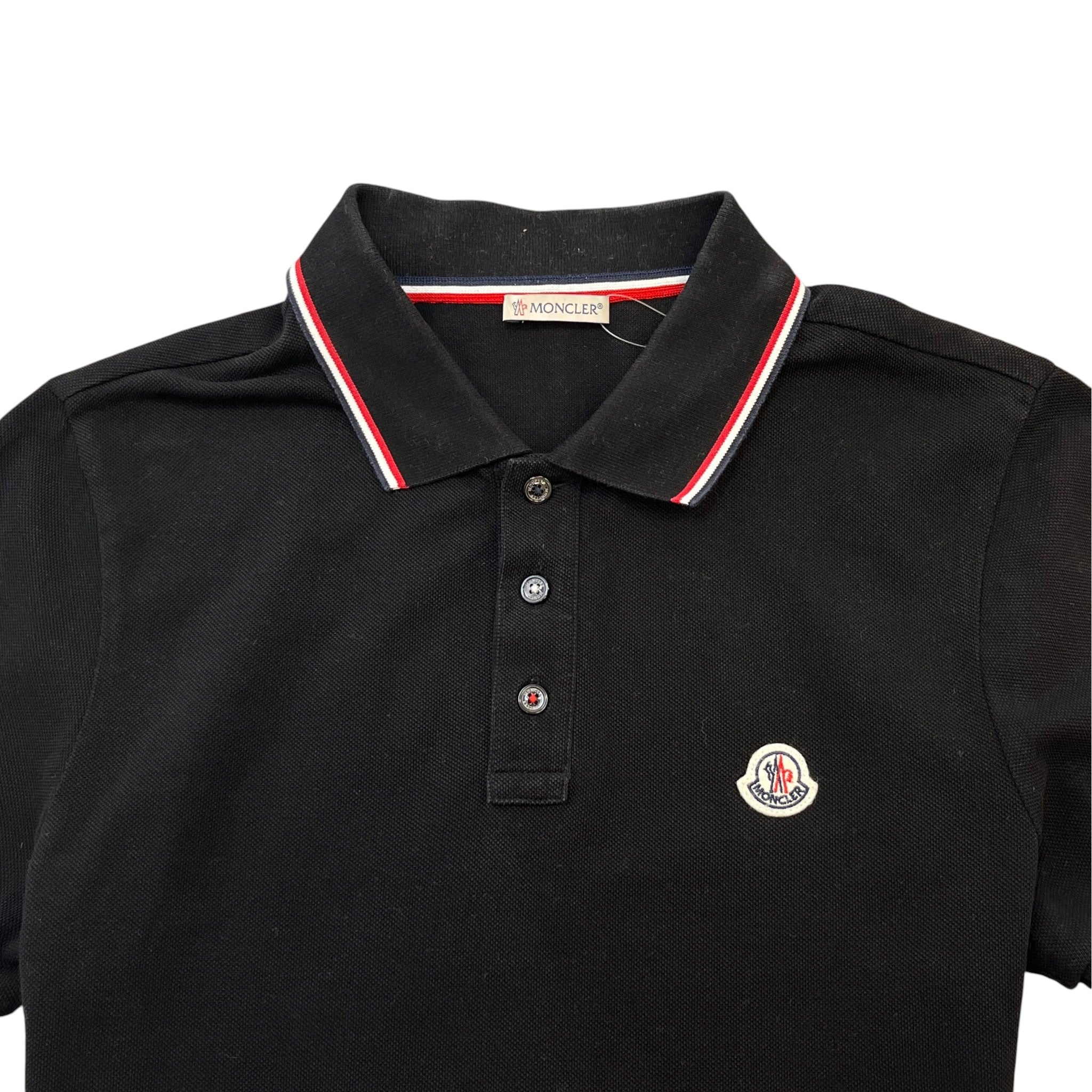 Men's Maglia Polo Shirt Black Size L