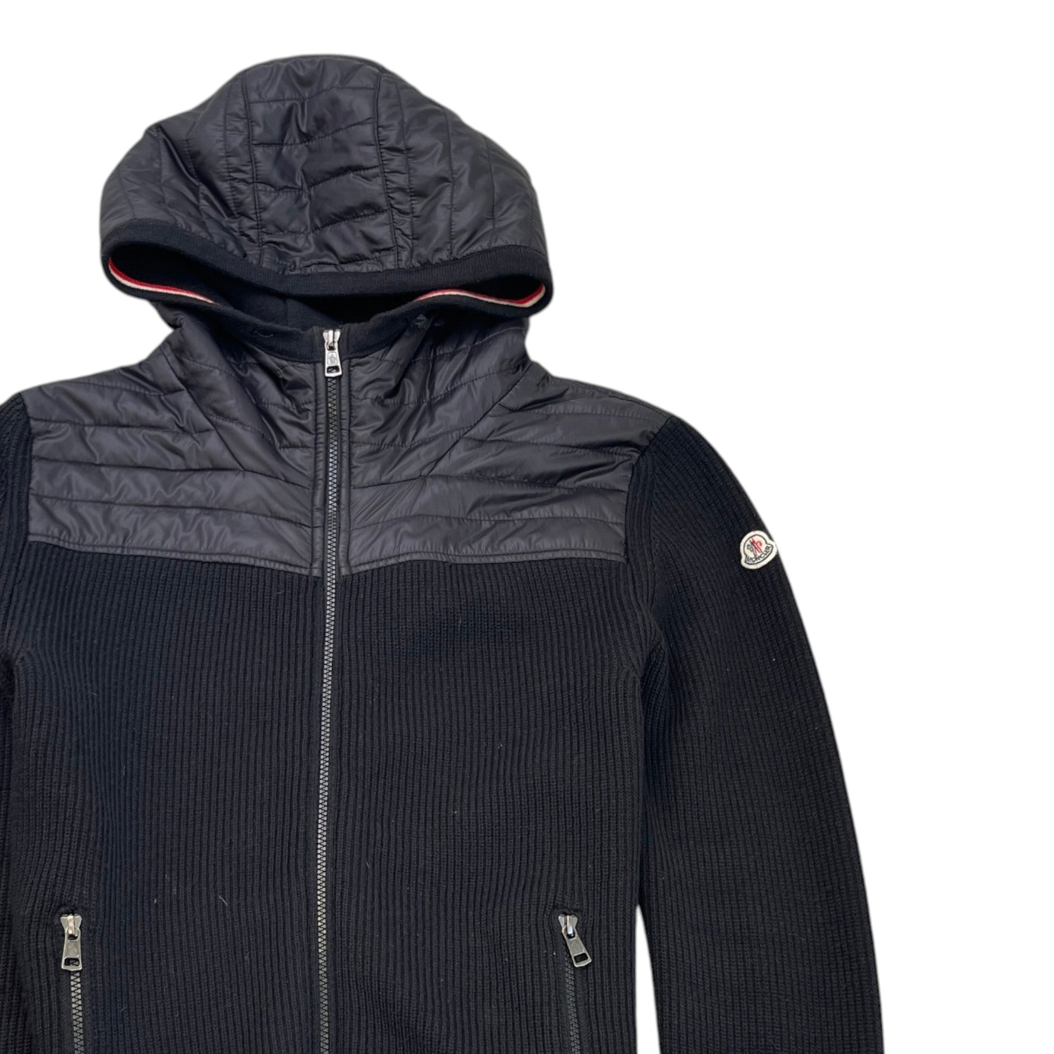 Men's Maglione Tricot Jacket Black Size XL