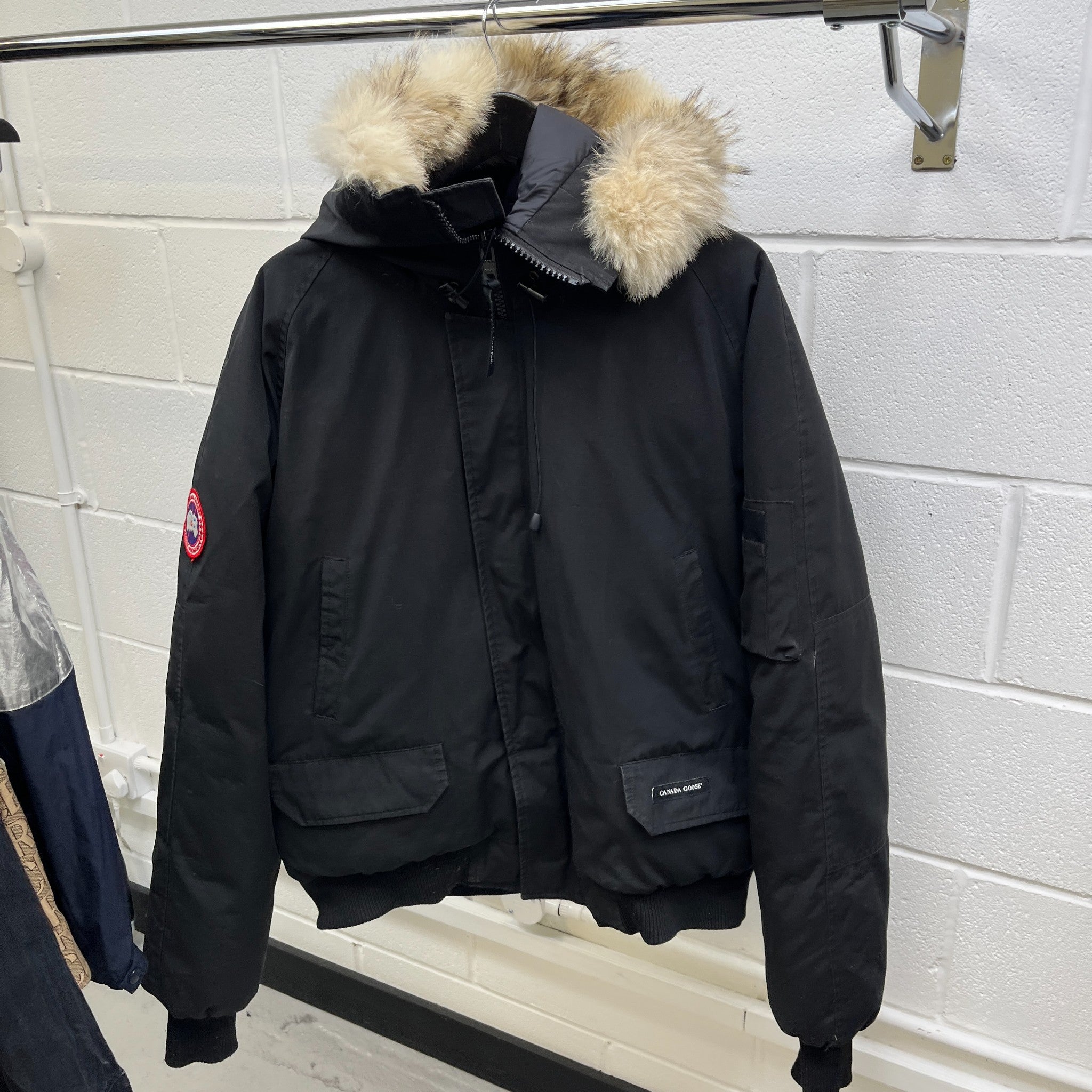 Men's Chilliwack Bomber Down Jacket Black Size XXL