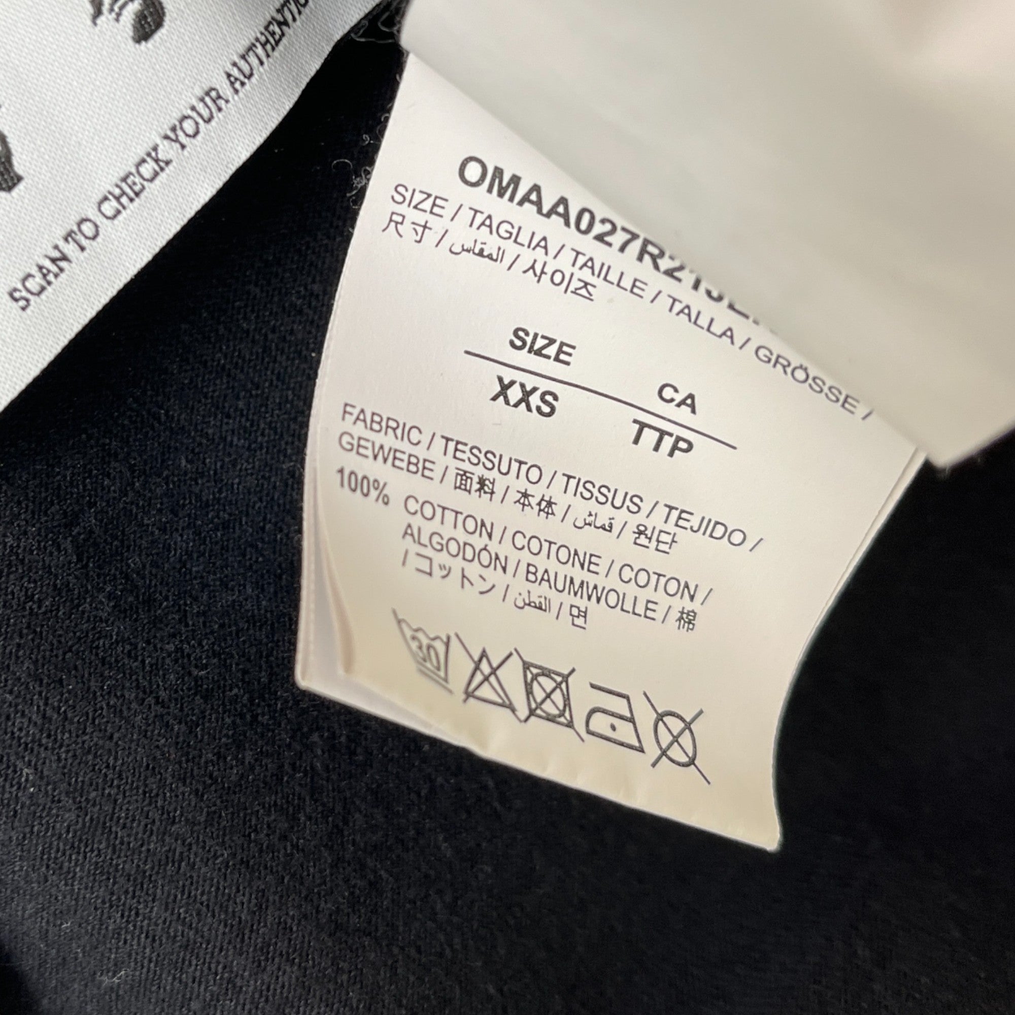 Men's Marker Arrow T-Shirt Black Size XXS