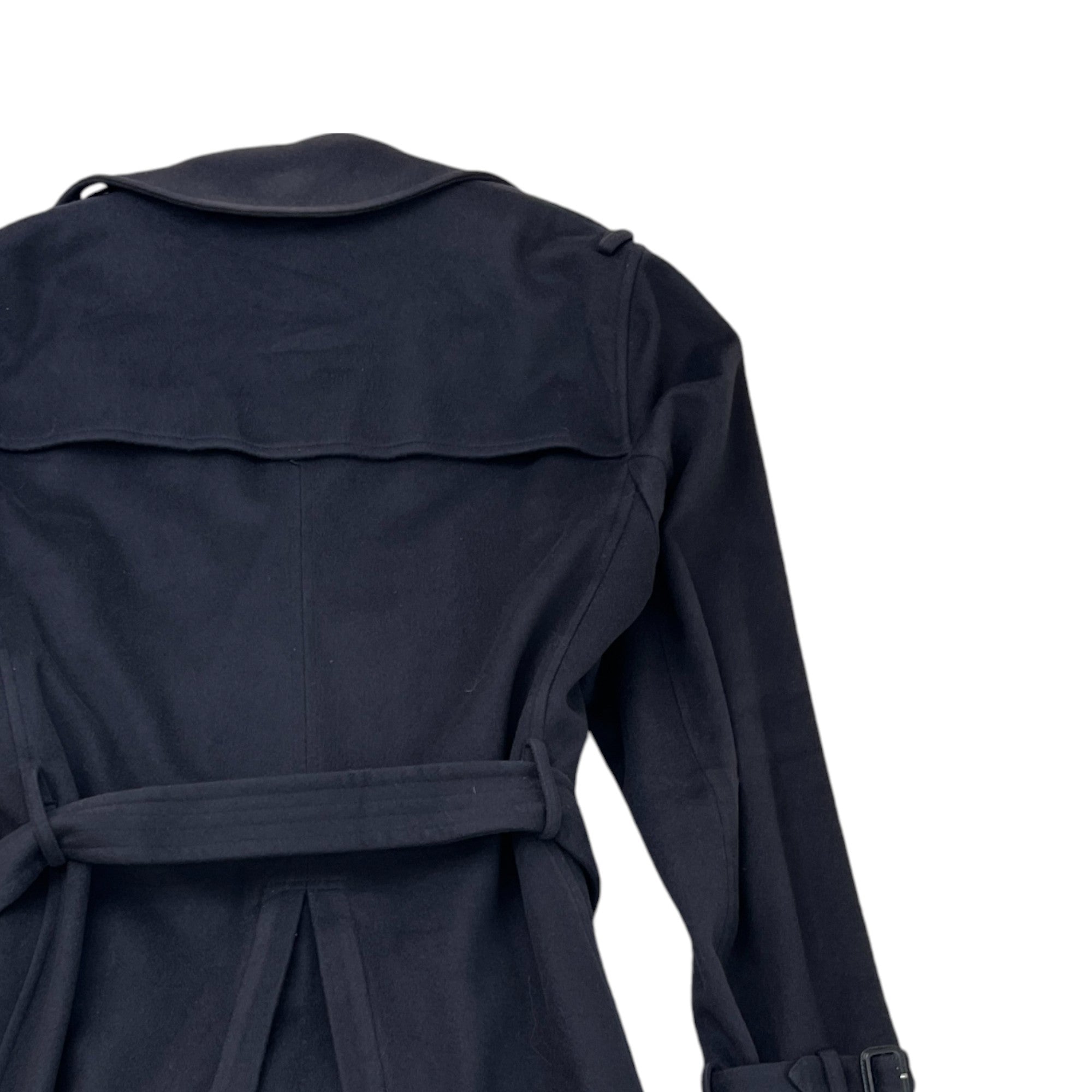 Men's Double Breasted Jacket Black Size IT 52 / XL